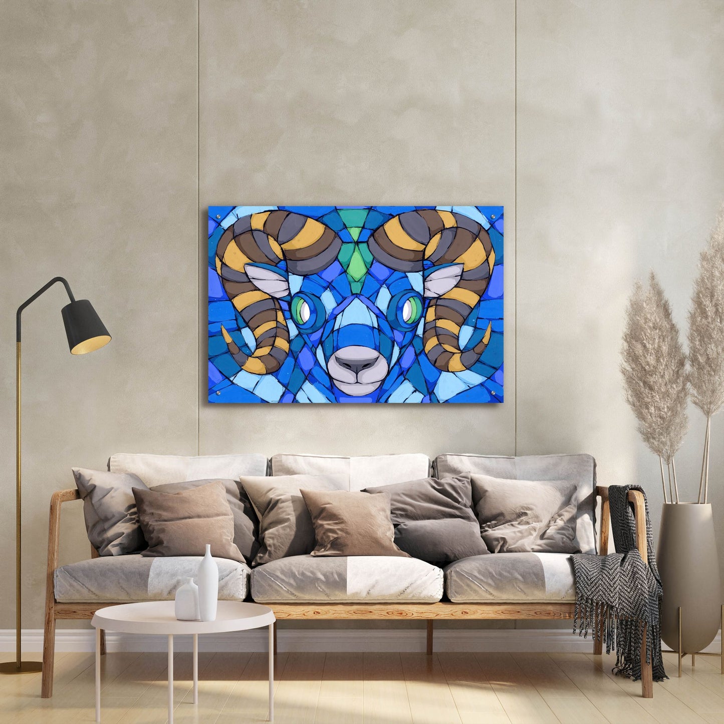 Epic Art 'Blues Run The Game' by Ric Stultz, Acrylic Glass Wall Art,36x24