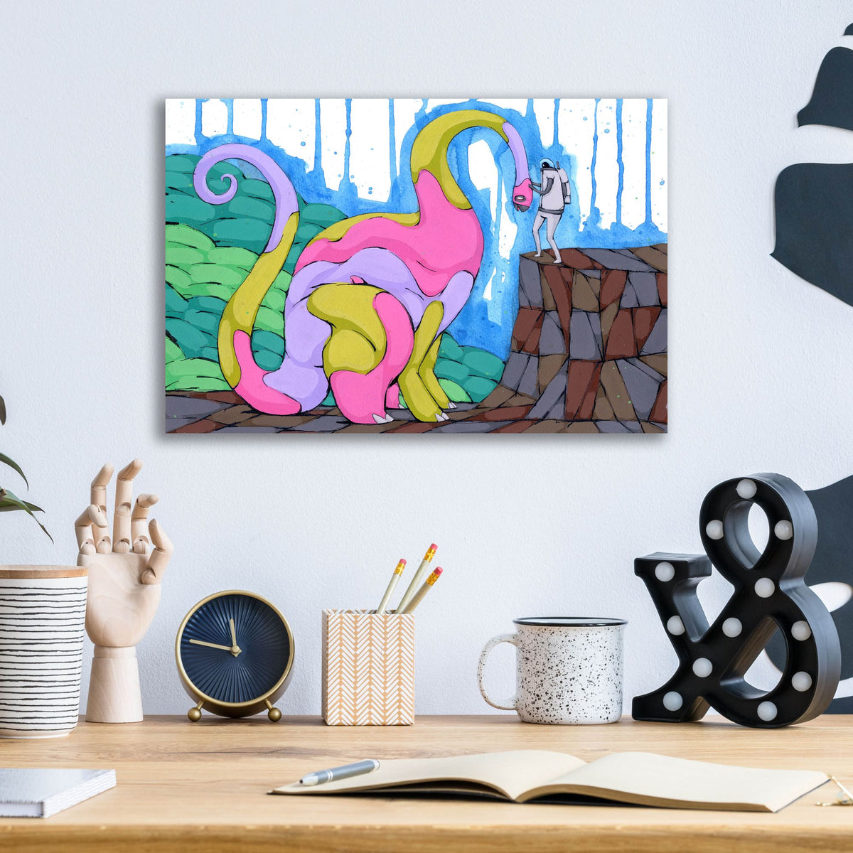 Epic Art 'Good To See You Too' by Ric Stultz, Acrylic Glass Wall Art,16x12