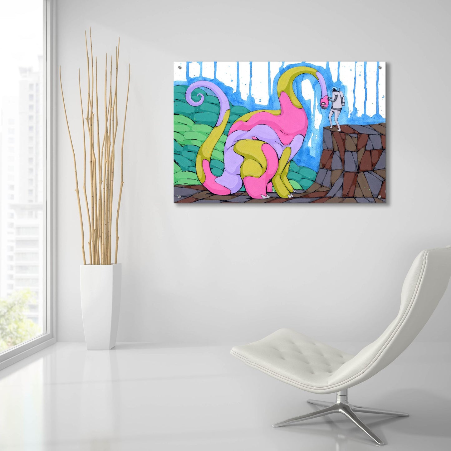 Epic Art 'Good To See You Too' by Ric Stultz, Acrylic Glass Wall Art,36x24