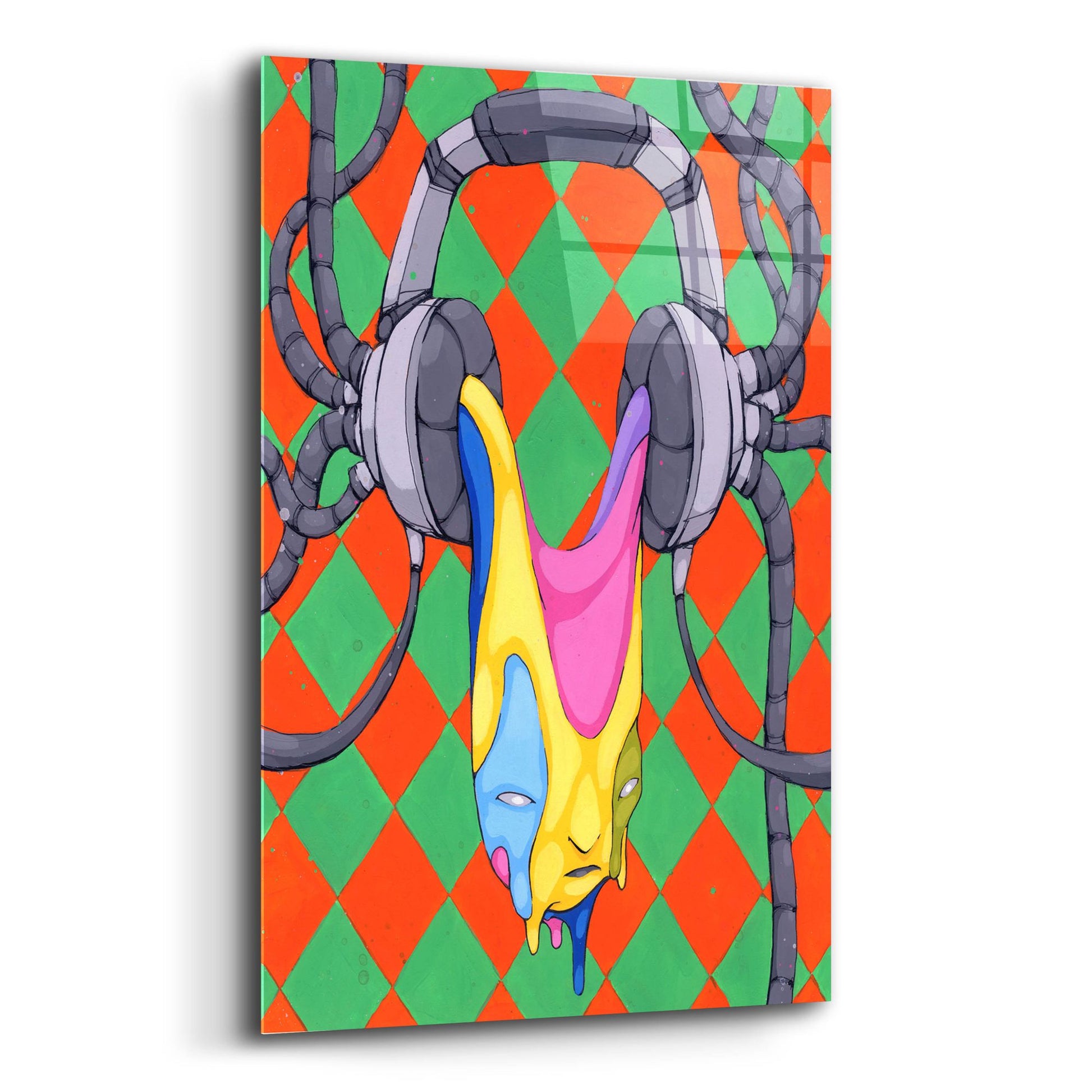 Epic Art 'Headphone Generation' by Ric Stultz, Acrylic Glass Wall Art,16x24
