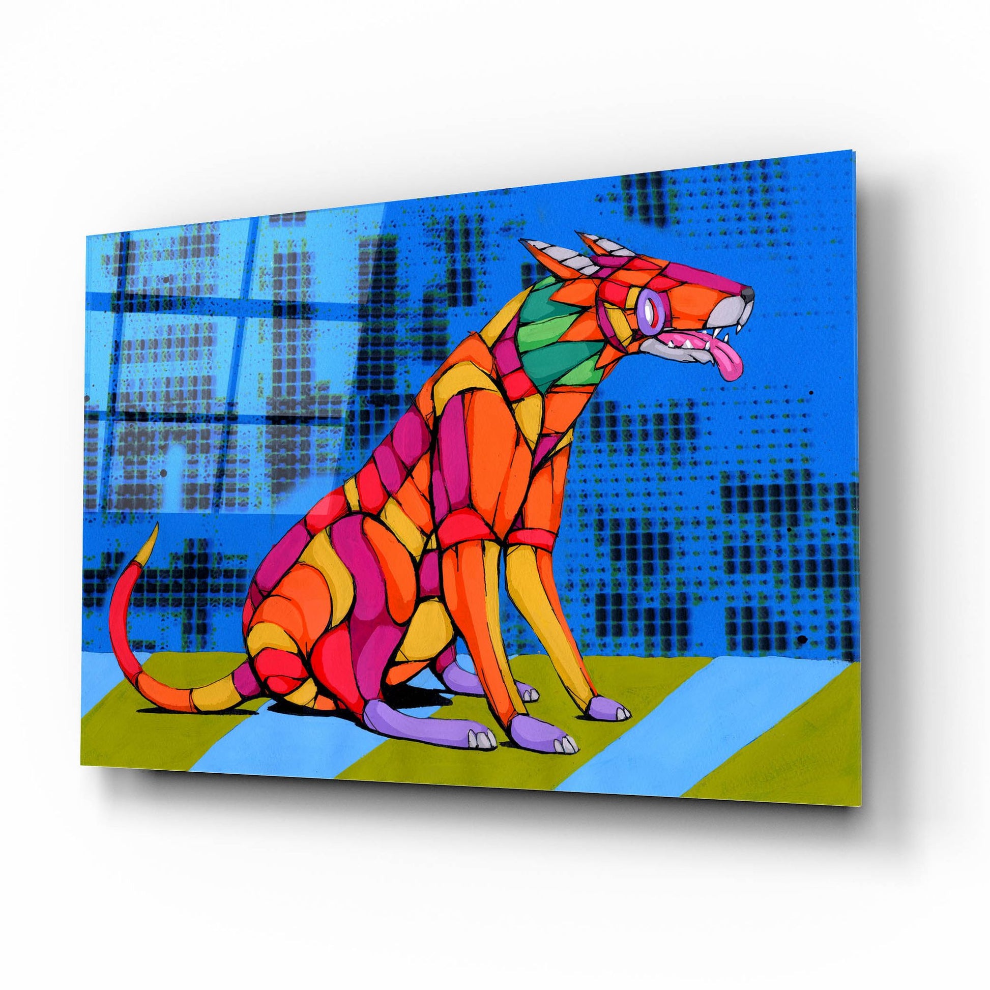 Epic Art 'Patient Predator' by Ric Stultz, Acrylic Glass Wall Art,16x12