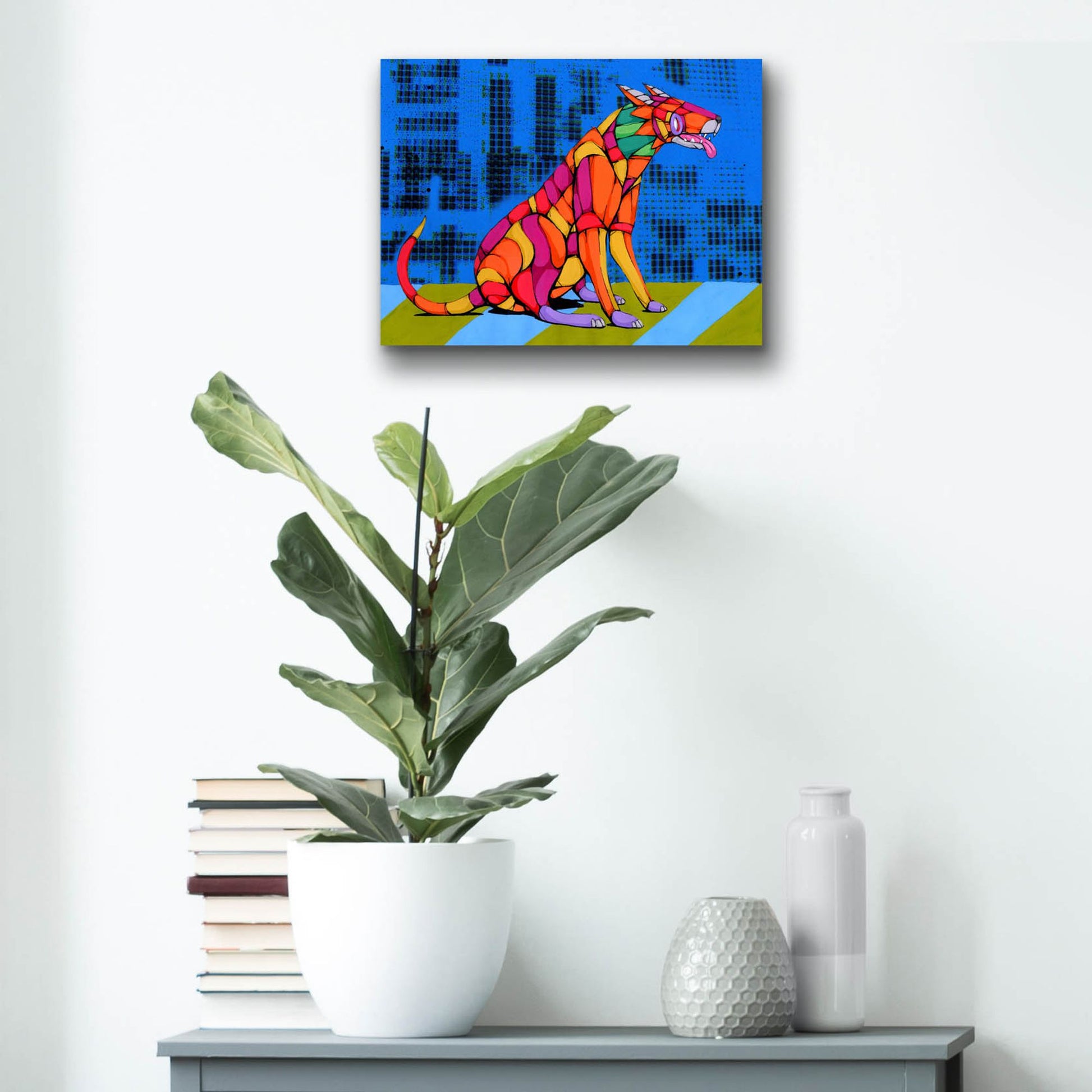 Epic Art 'Patient Predator' by Ric Stultz, Acrylic Glass Wall Art,16x12