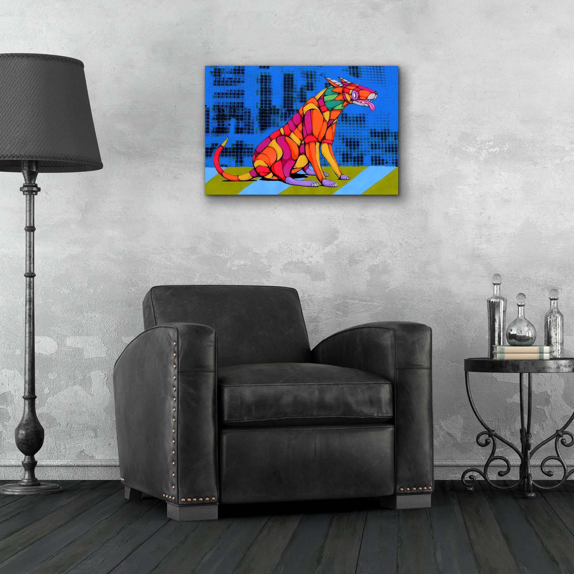 Epic Art 'Patient Predator' by Ric Stultz, Acrylic Glass Wall Art,24x16