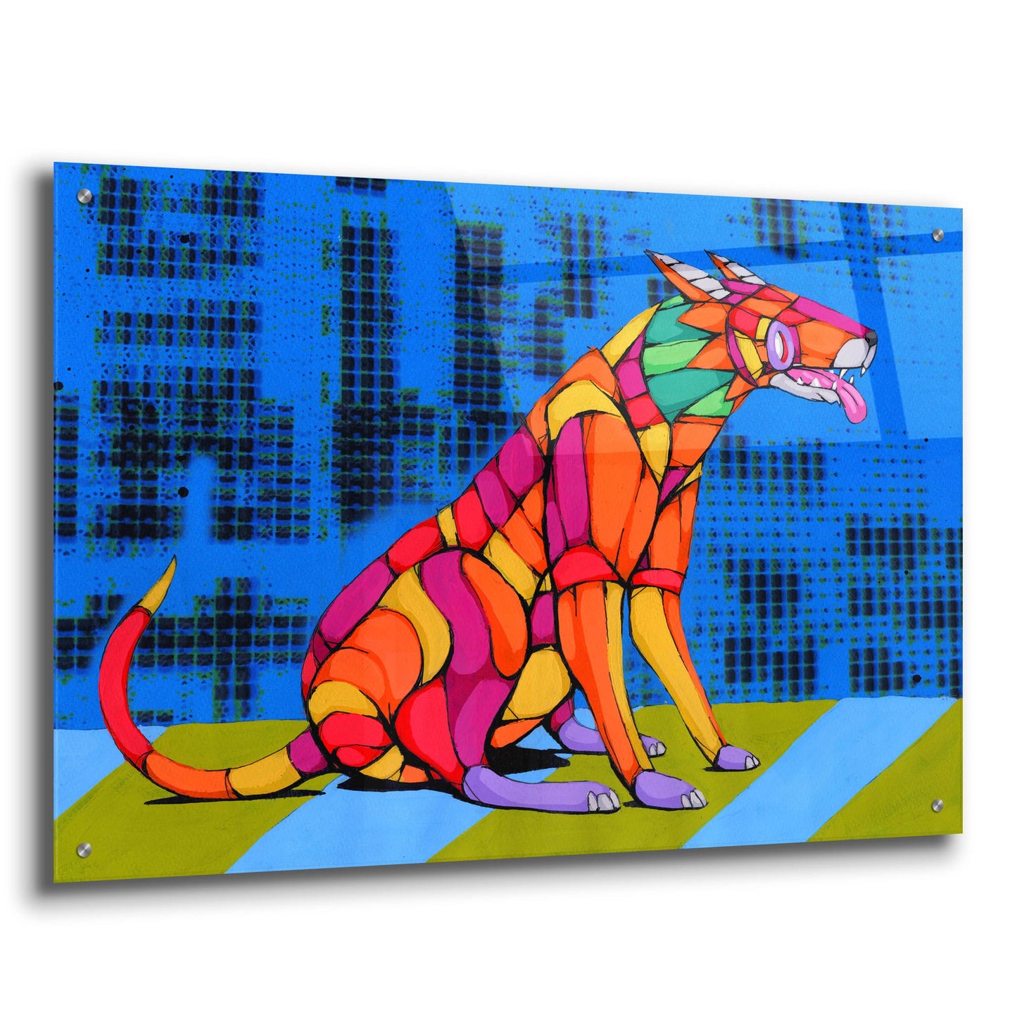 Epic Art 'Patient Predator' by Ric Stultz, Acrylic Glass Wall Art,36x24