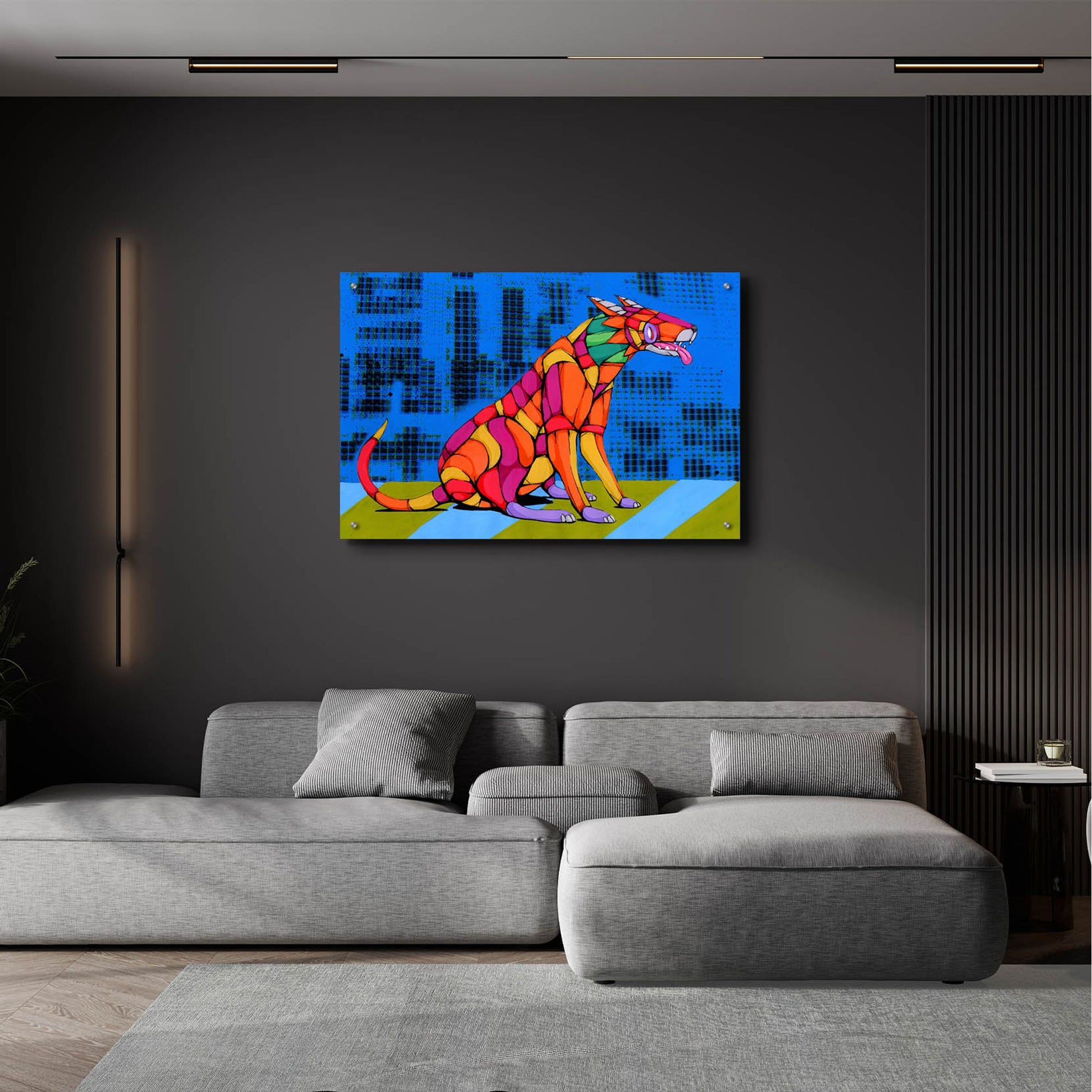 Epic Art 'Patient Predator' by Ric Stultz, Acrylic Glass Wall Art,36x24