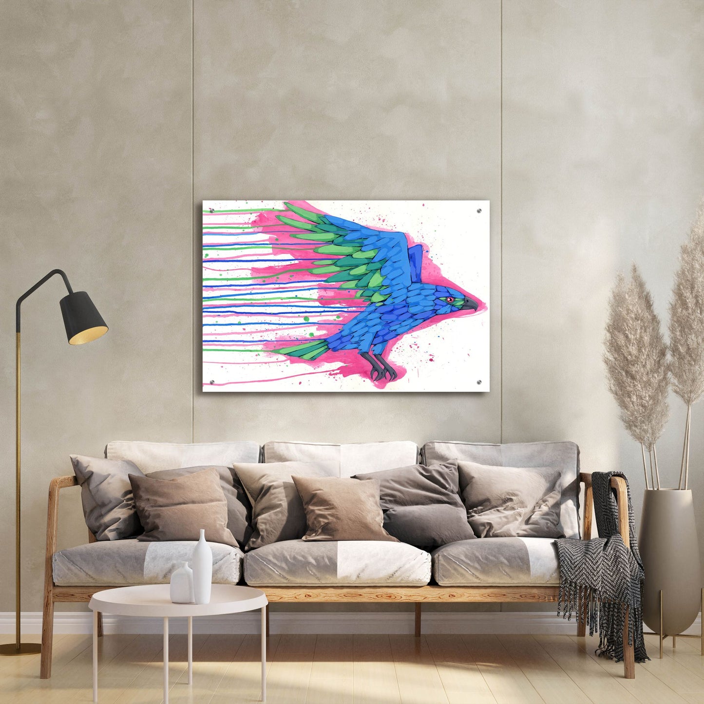 Epic Art 'Coming in Hot' by Ric Stultz, Acrylic Glass Wall Art,36x24