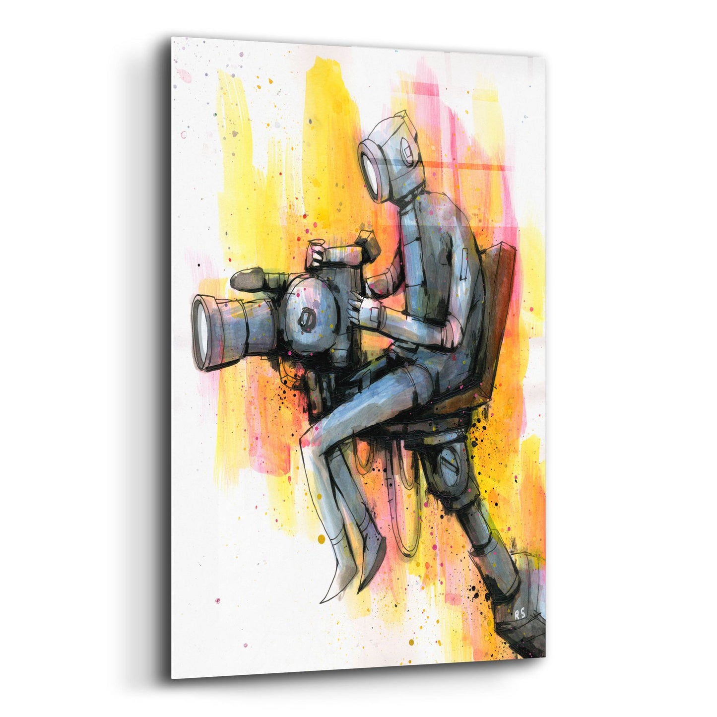 Epic Art 'Cinematographer' by Ric Stultz, Acrylic Glass Wall Art,12x16