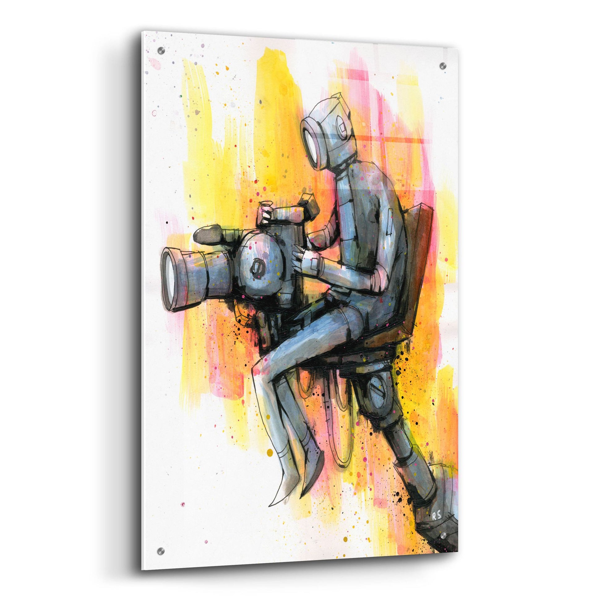 Epic Art 'Cinematographer' by Ric Stultz, Acrylic Glass Wall Art,24x36
