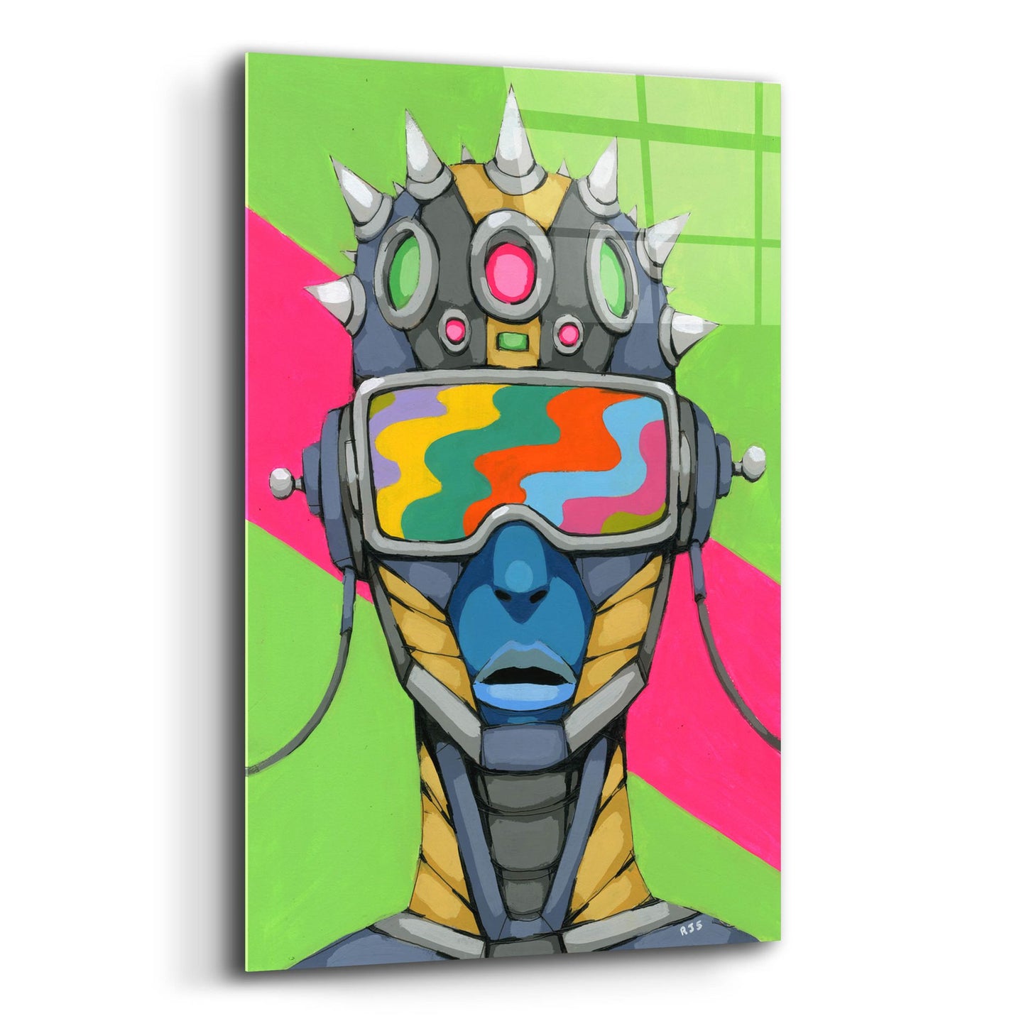 Epic Art 'Androgynous Android' by Ric Stultz, Acrylic Glass Wall Art,12x16