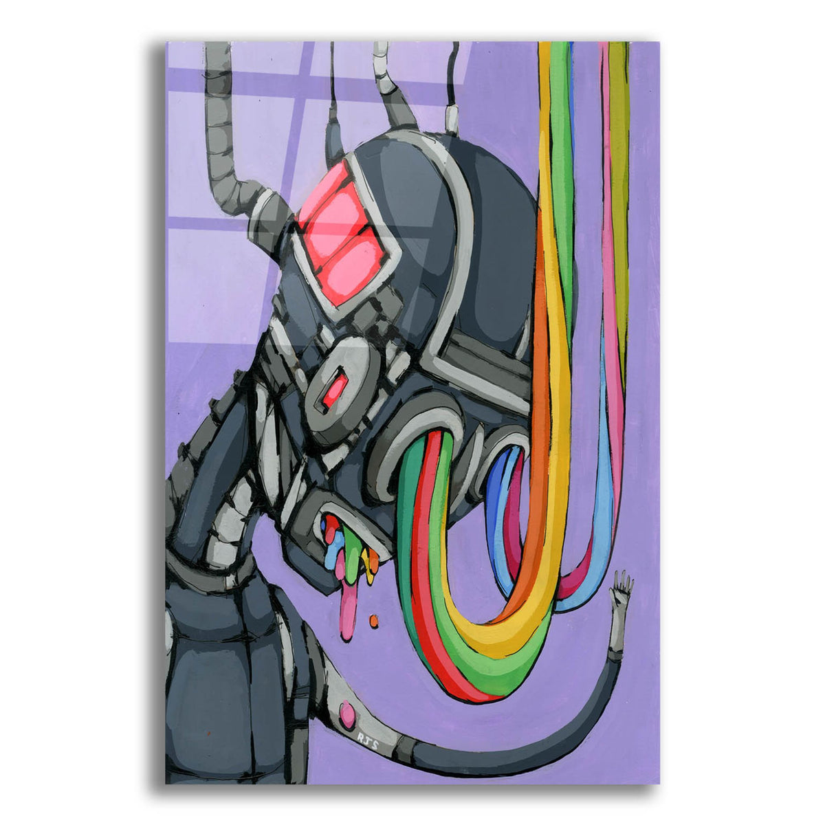 Epic Art 'Oh Hi Hello 1' by Ric Stultz, Acrylic Glass Wall Art