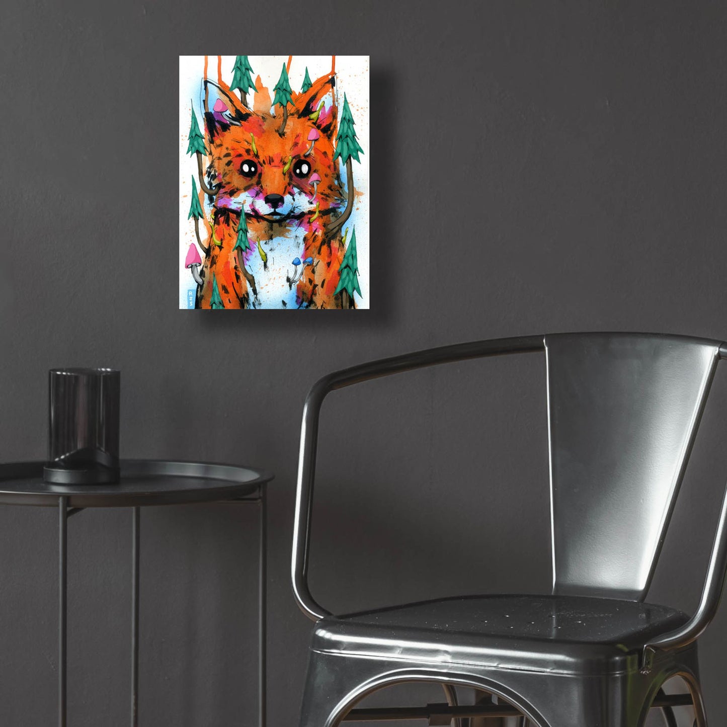 Epic Art 'Foxy' by Ric Stultz, Acrylic Glass Wall Art,12x16