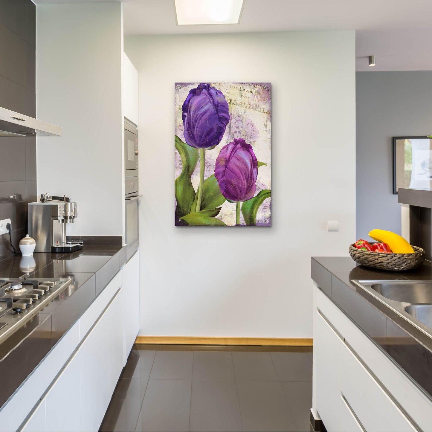 Epic Art 'Parrot Tulips I' by Sasha, Acrylic Glass Wall Art,24x36