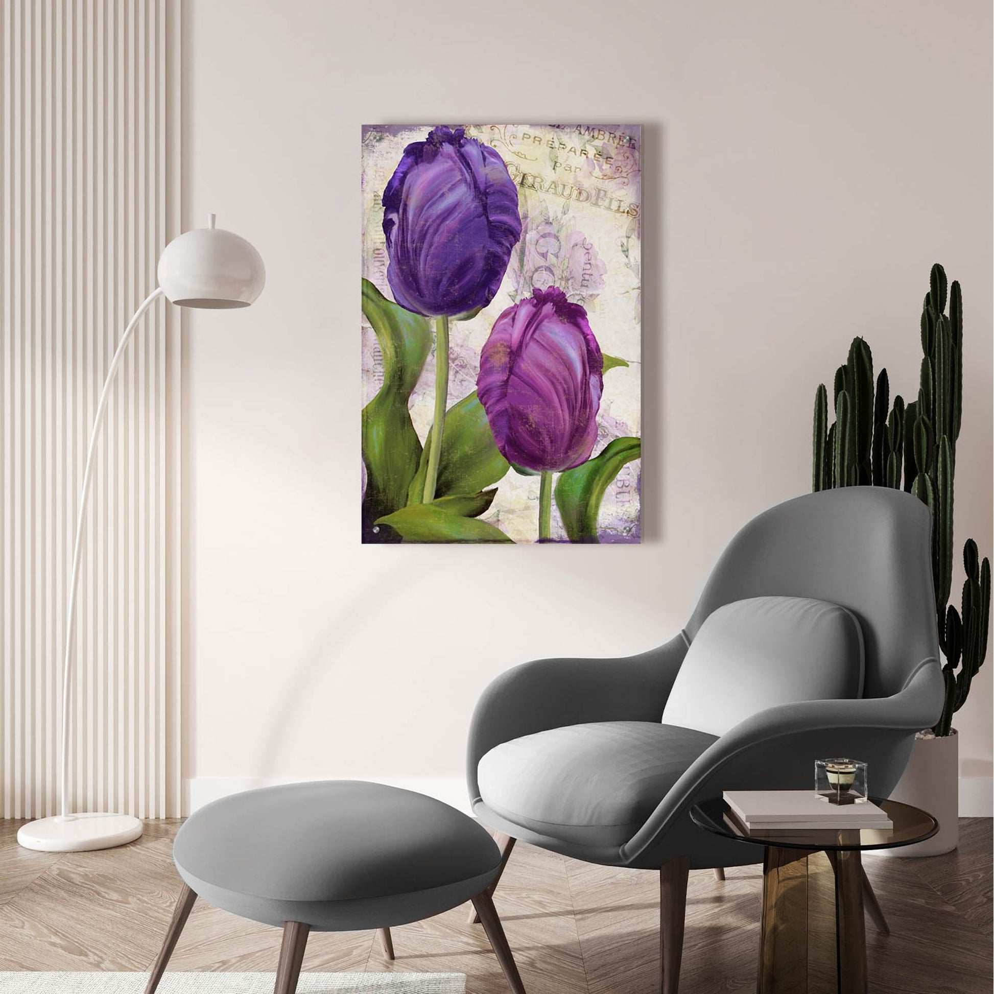 Epic Art 'Parrot Tulips I' by Sasha, Acrylic Glass Wall Art,24x36