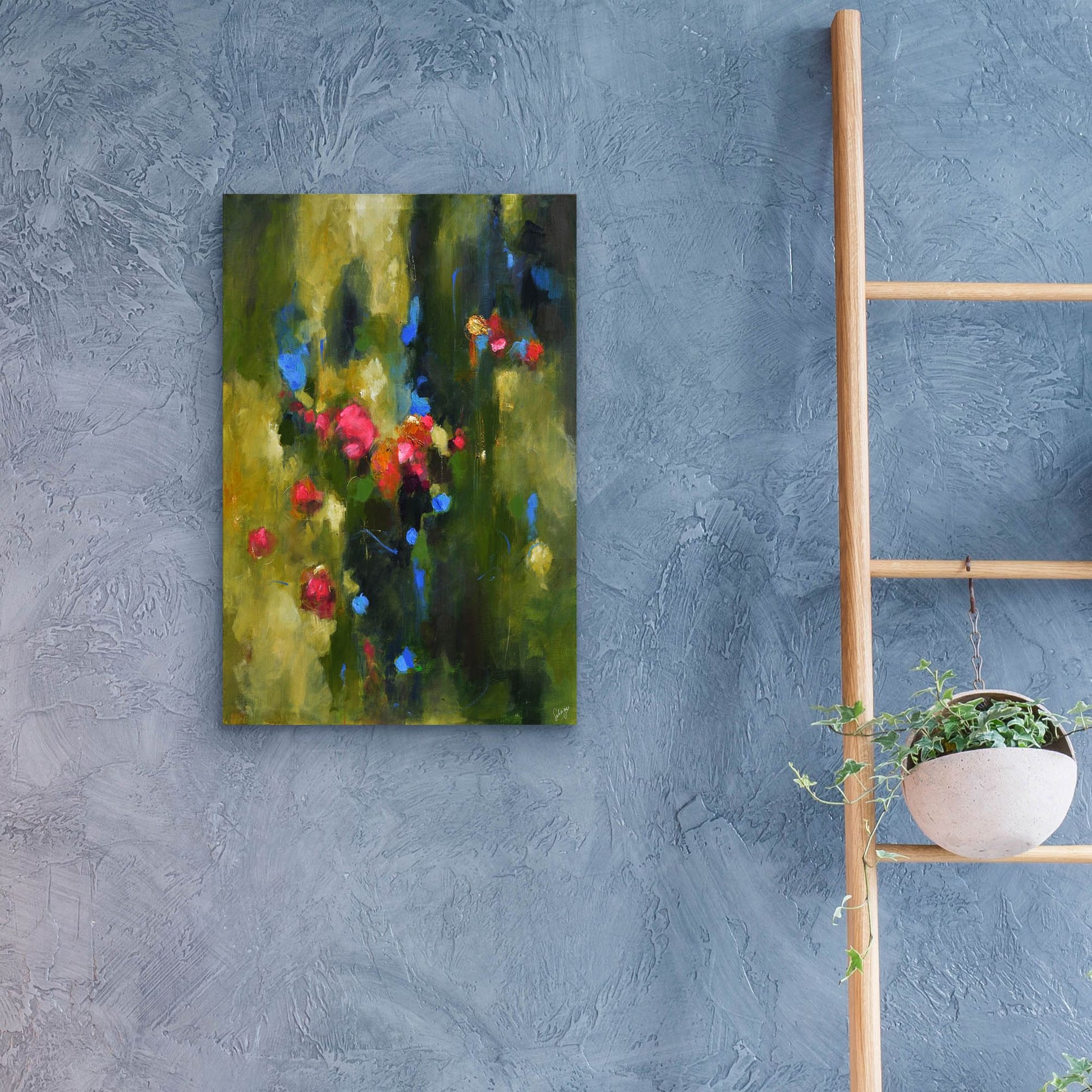 Epic Art 'Eden's Garden' by Solveiga, Acrylic Glass Wall Art,16x24