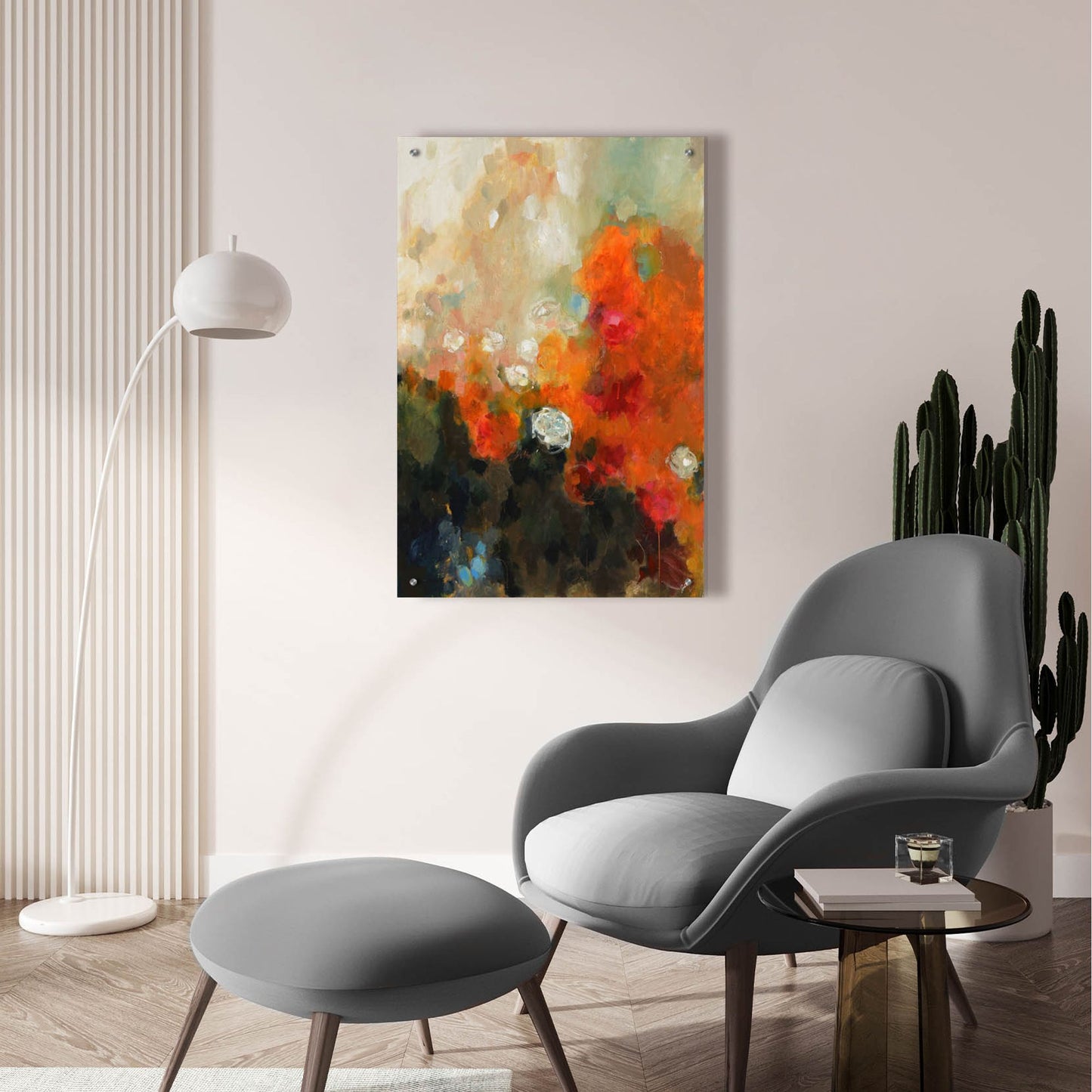 Epic Art 'Garden Rose' by Solveiga, Acrylic Glass Wall Art,24x36