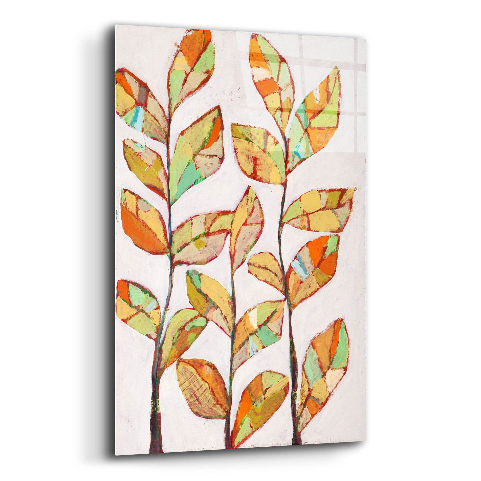 Epic Art 'Foliage 1' by Staci Marie Swider, Acrylic Glass Wall Art,12x16