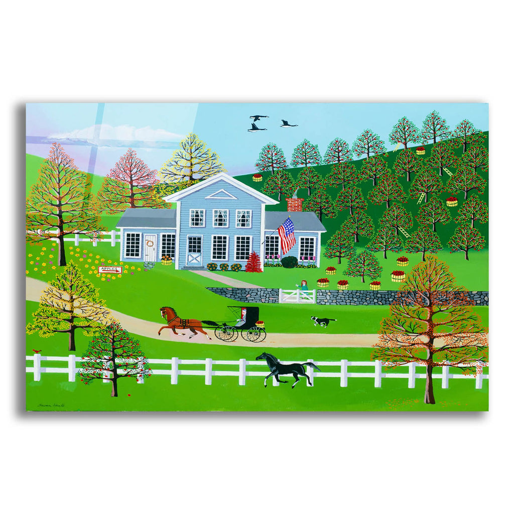 Epic Art 'Fresh Apple Pie Tonight' by Susan Henke Fine Art, Acrylic Glass Wall Art