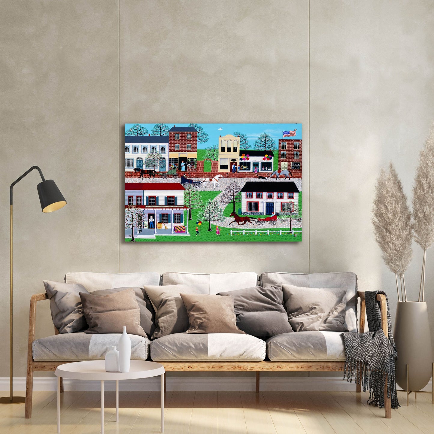 Epic Art 'McGregors On Commerce Street' by Susan Henke Fine Art, Acrylic Glass Wall Art,36x24