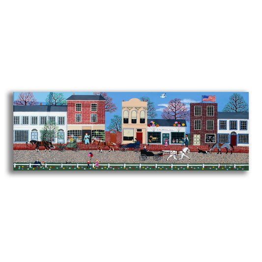 Epic Art 'McGregors On Commerce Street 2' by Susan Henke Fine Art, Acrylic Glass Wall Art