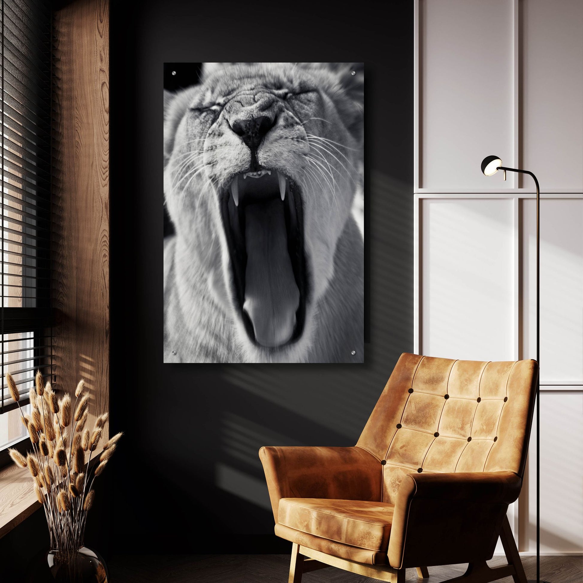 Epic Art 'An Attack' by SD Smart, Acrylic Glass Wall Art,24x36