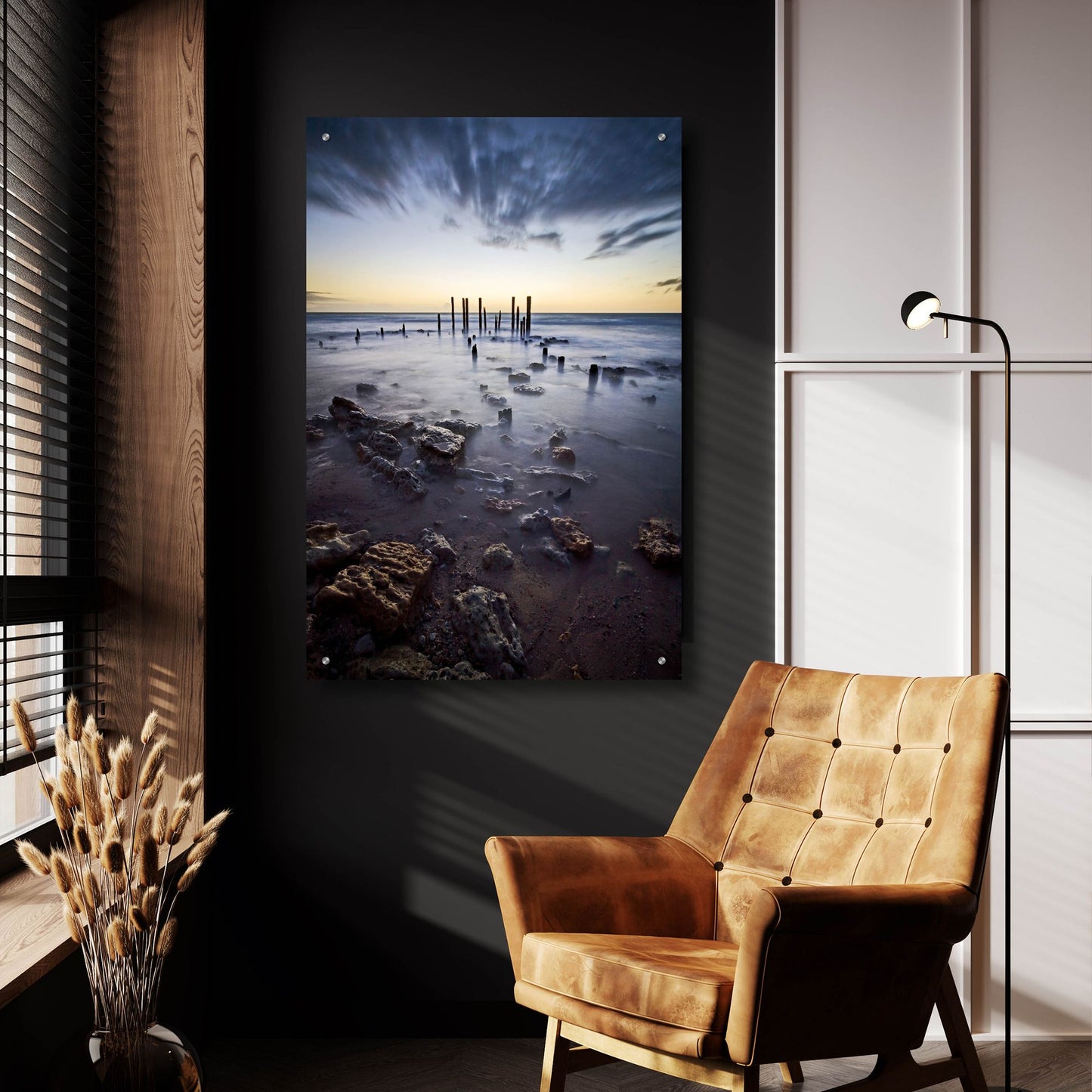 Epic Art 'At the going down of the Sun' by SD Smart, Acrylic Glass Wall Art,24x36