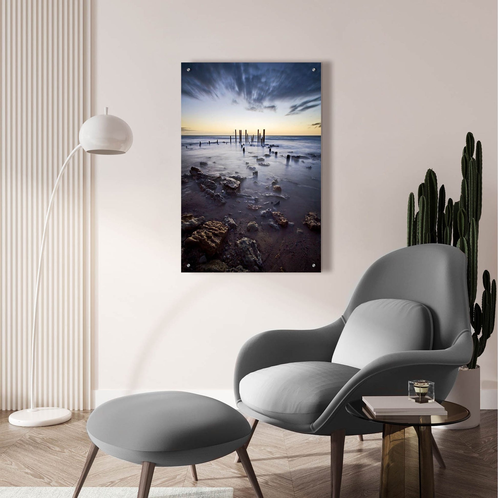 Epic Art 'At the going down of the Sun' by SD Smart, Acrylic Glass Wall Art,24x36