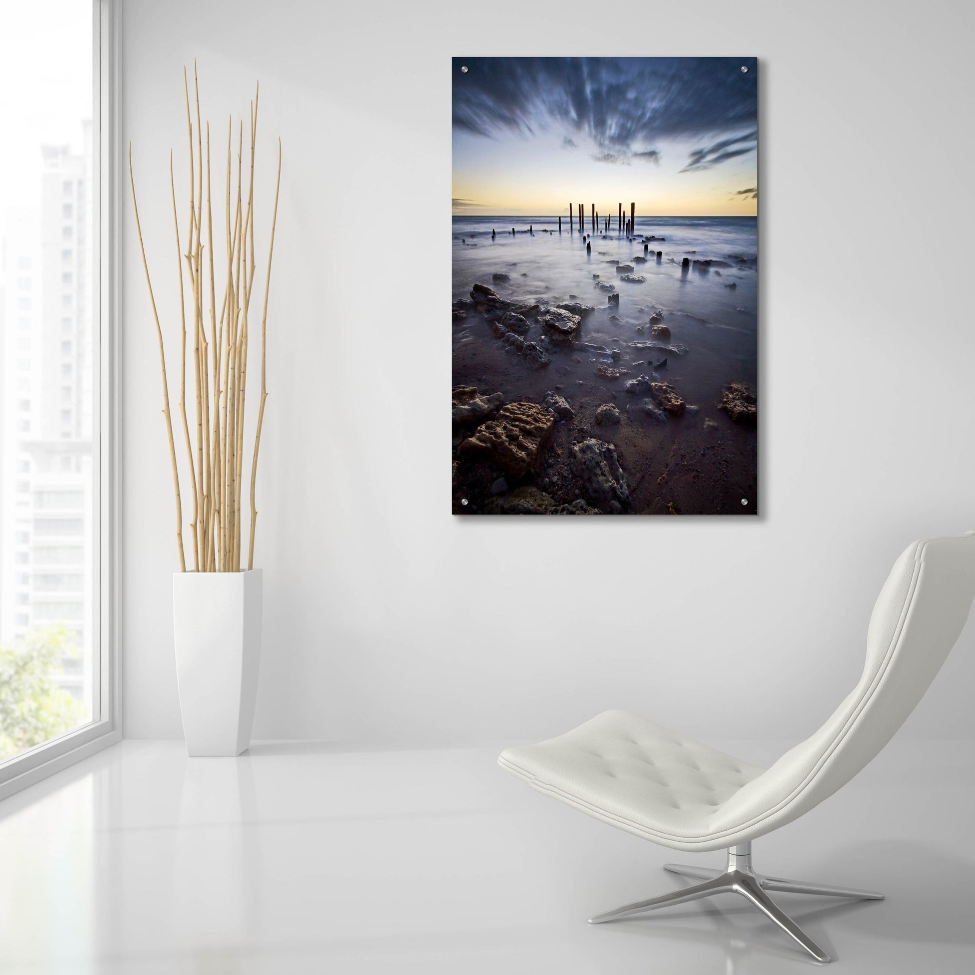 Epic Art 'At the going down of the Sun' by SD Smart, Acrylic Glass Wall Art,24x36