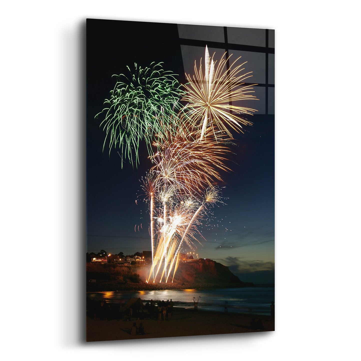 Epic Art 'Australia Day 2008' by SD Smart, Acrylic Glass Wall Art,16x24