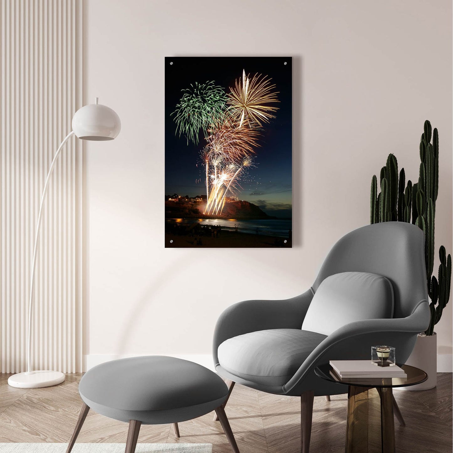 Epic Art 'Australia Day 2008' by SD Smart, Acrylic Glass Wall Art,24x36