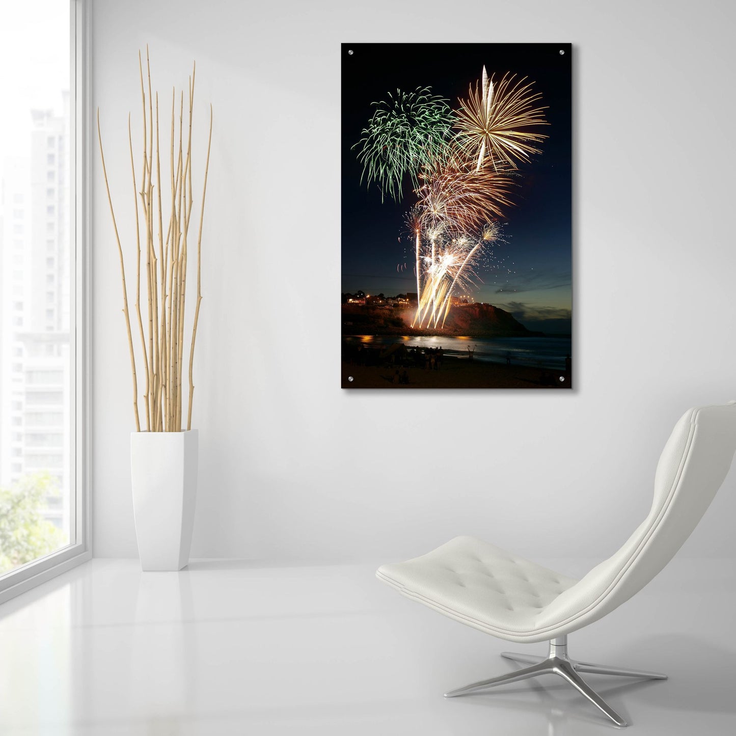 Epic Art 'Australia Day 2008' by SD Smart, Acrylic Glass Wall Art,24x36