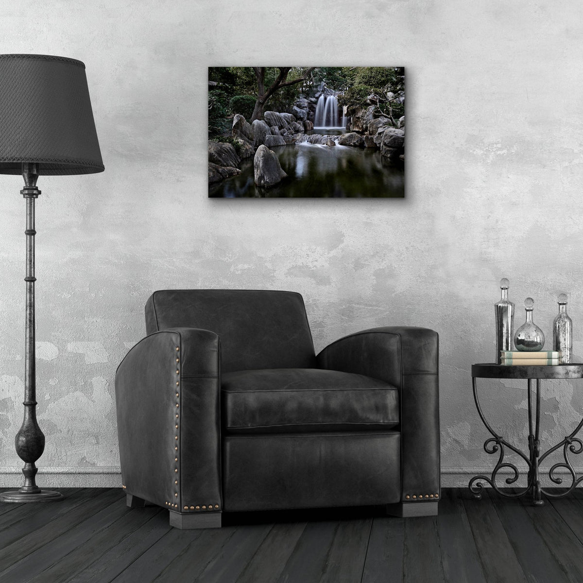 Epic Art 'Chinese Garden of Friendship' by SD Smart, Acrylic Glass Wall Art,24x16