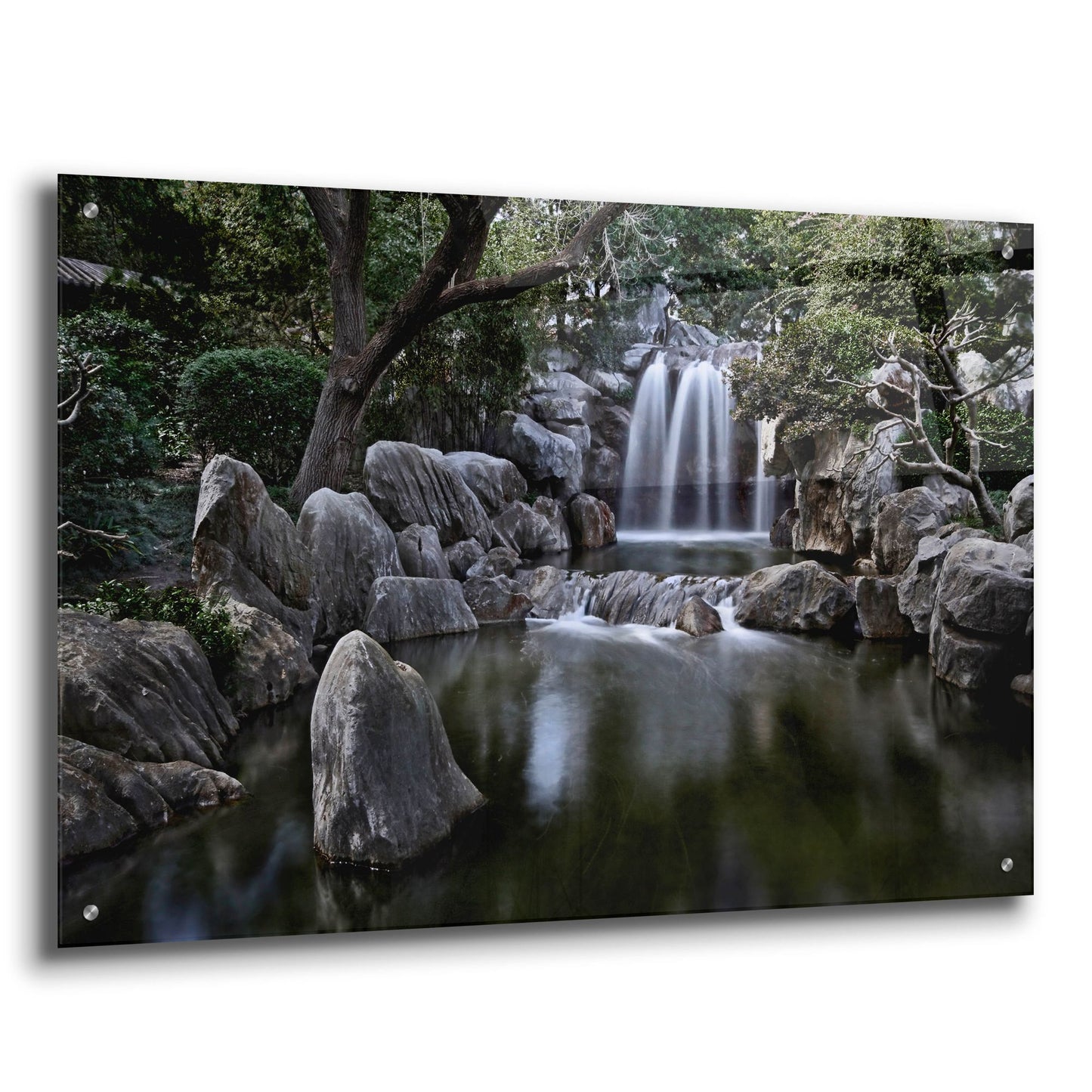 Epic Art 'Chinese Garden of Friendship' by SD Smart, Acrylic Glass Wall Art,36x24