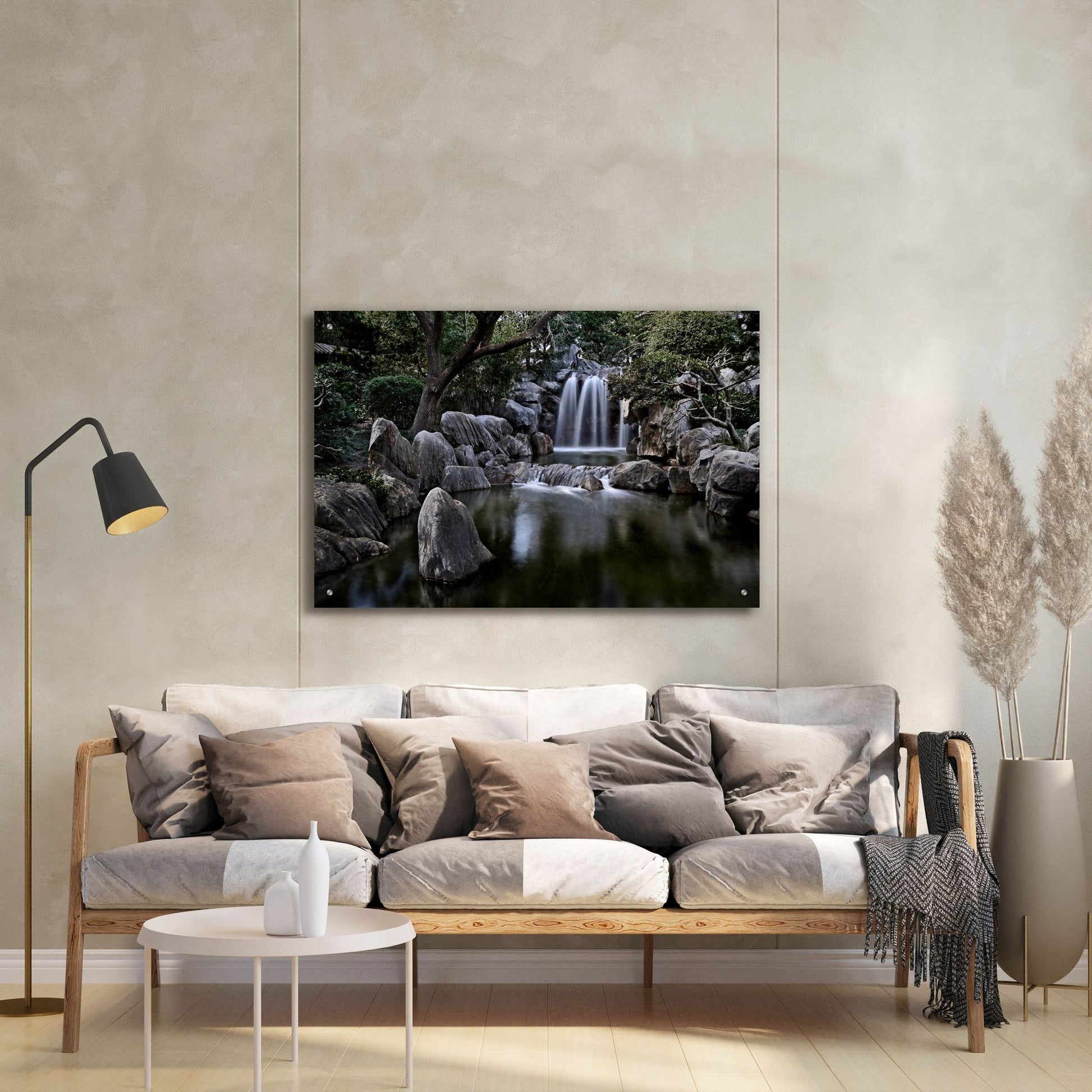 Epic Art 'Chinese Garden of Friendship' by SD Smart, Acrylic Glass Wall Art,36x24