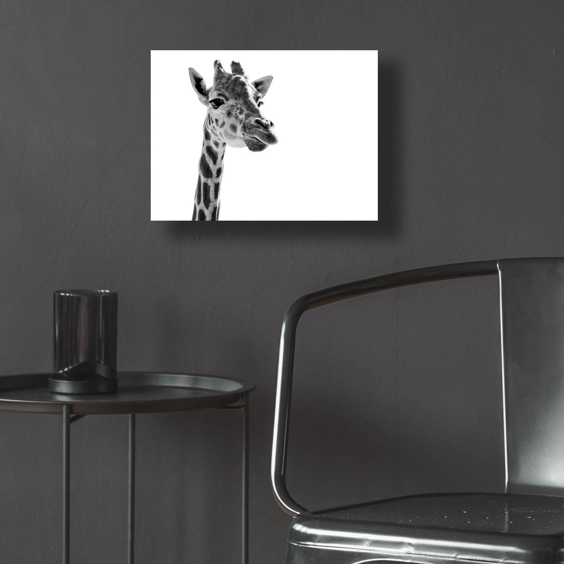 Epic Art 'Giraffe Expressionism' by SD Smart, Acrylic Glass Wall Art,16x12