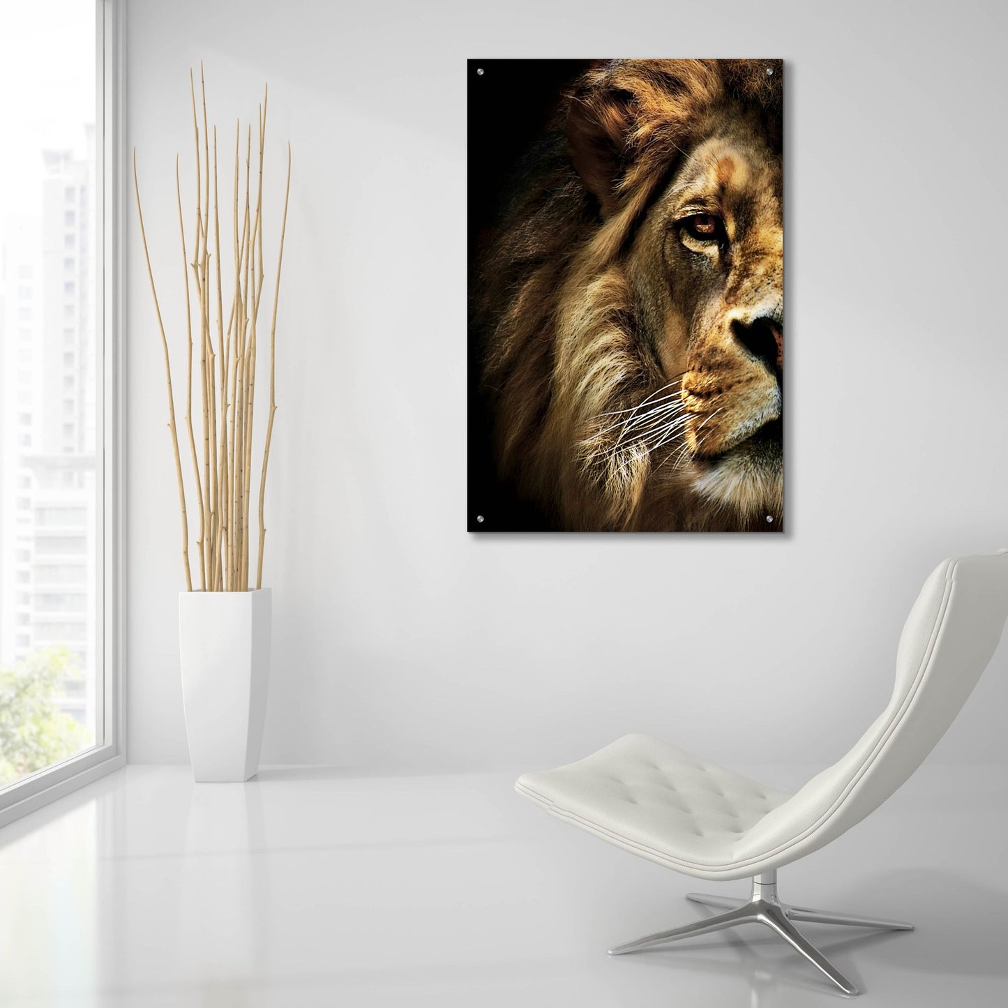 Epic Art 'Majestic Dominance' by SD Smart, Acrylic Glass Wall Art,24x36