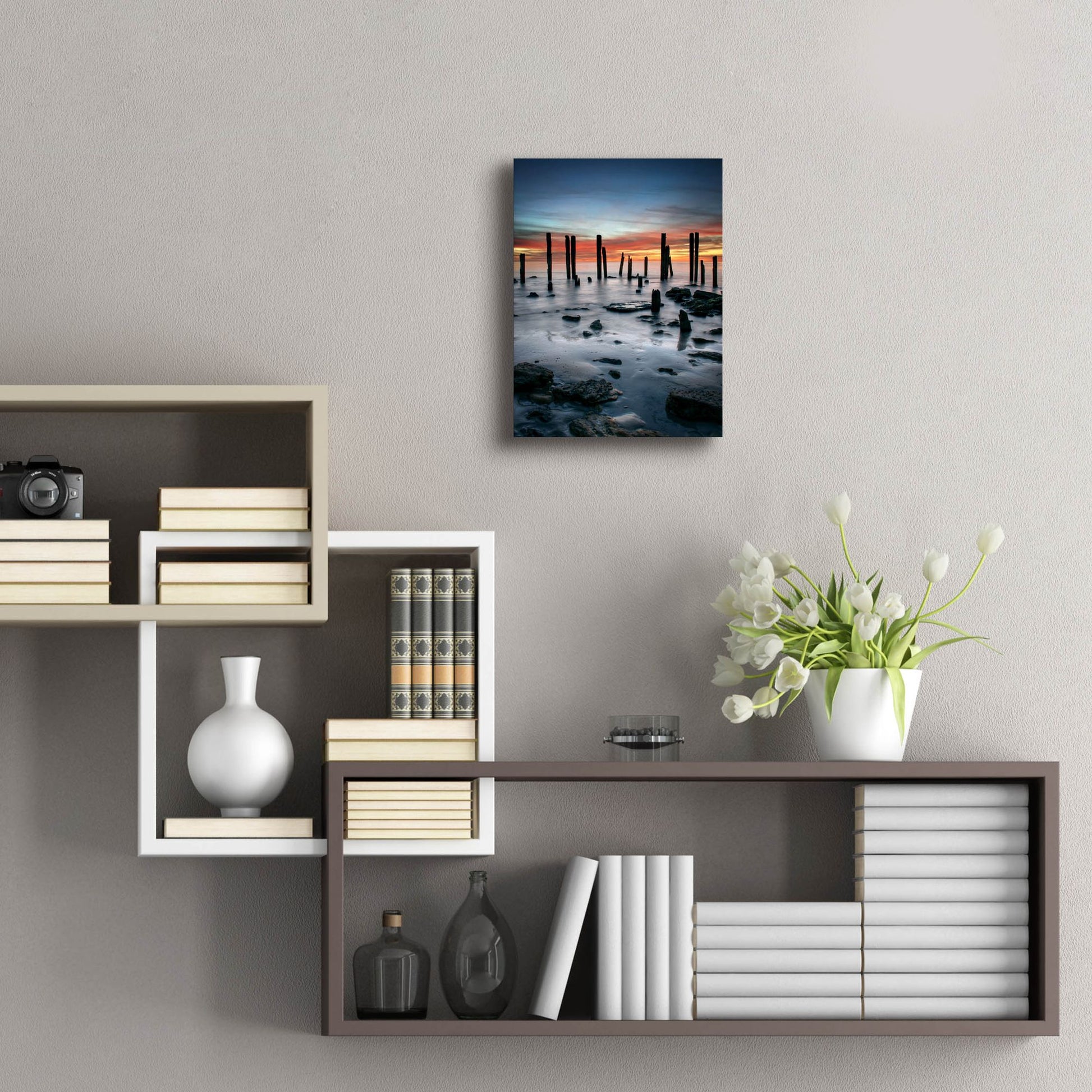 Epic Art 'Port Willunga' by SD Smart, Acrylic Glass Wall Art,12x16