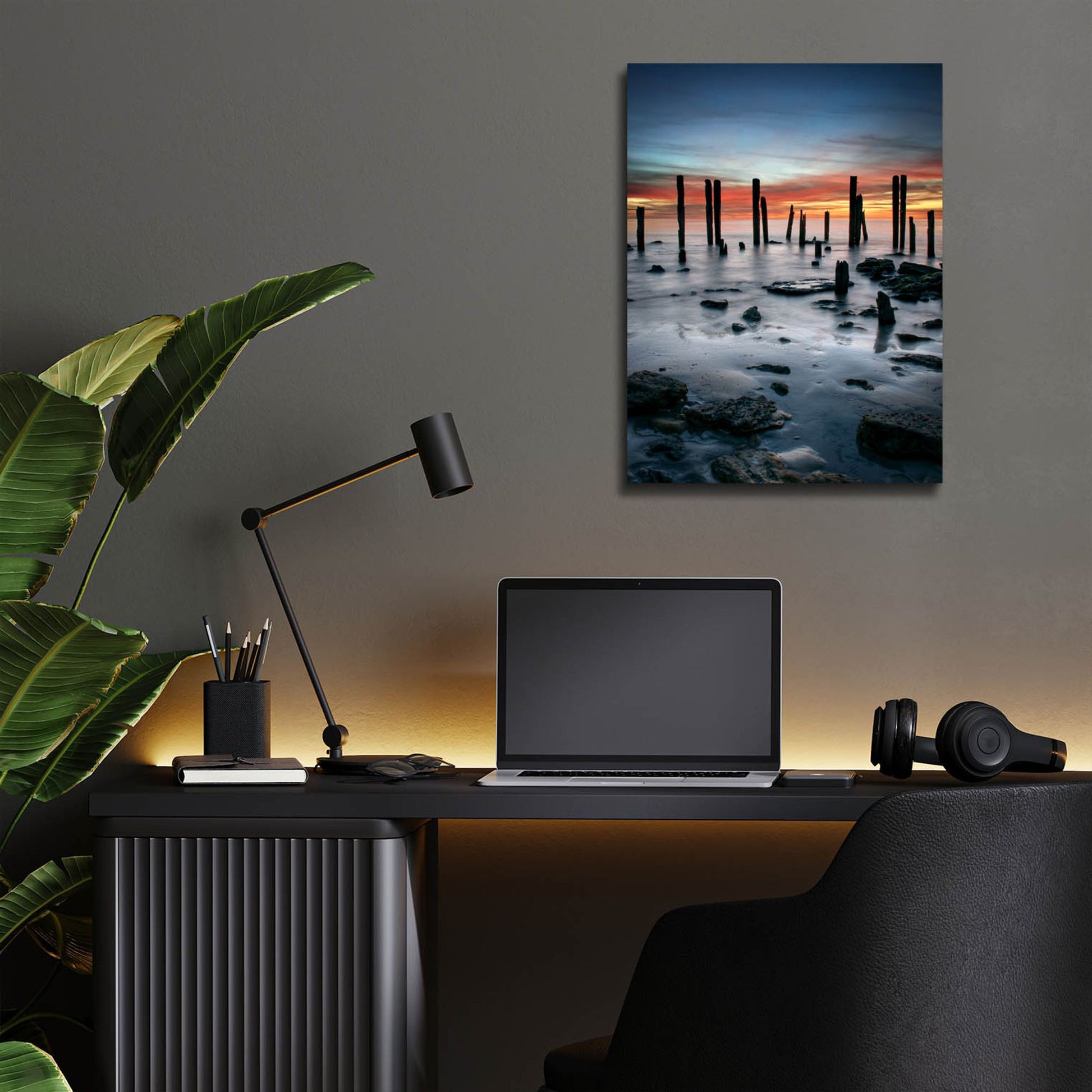 Epic Art 'Port Willunga' by SD Smart, Acrylic Glass Wall Art,12x16