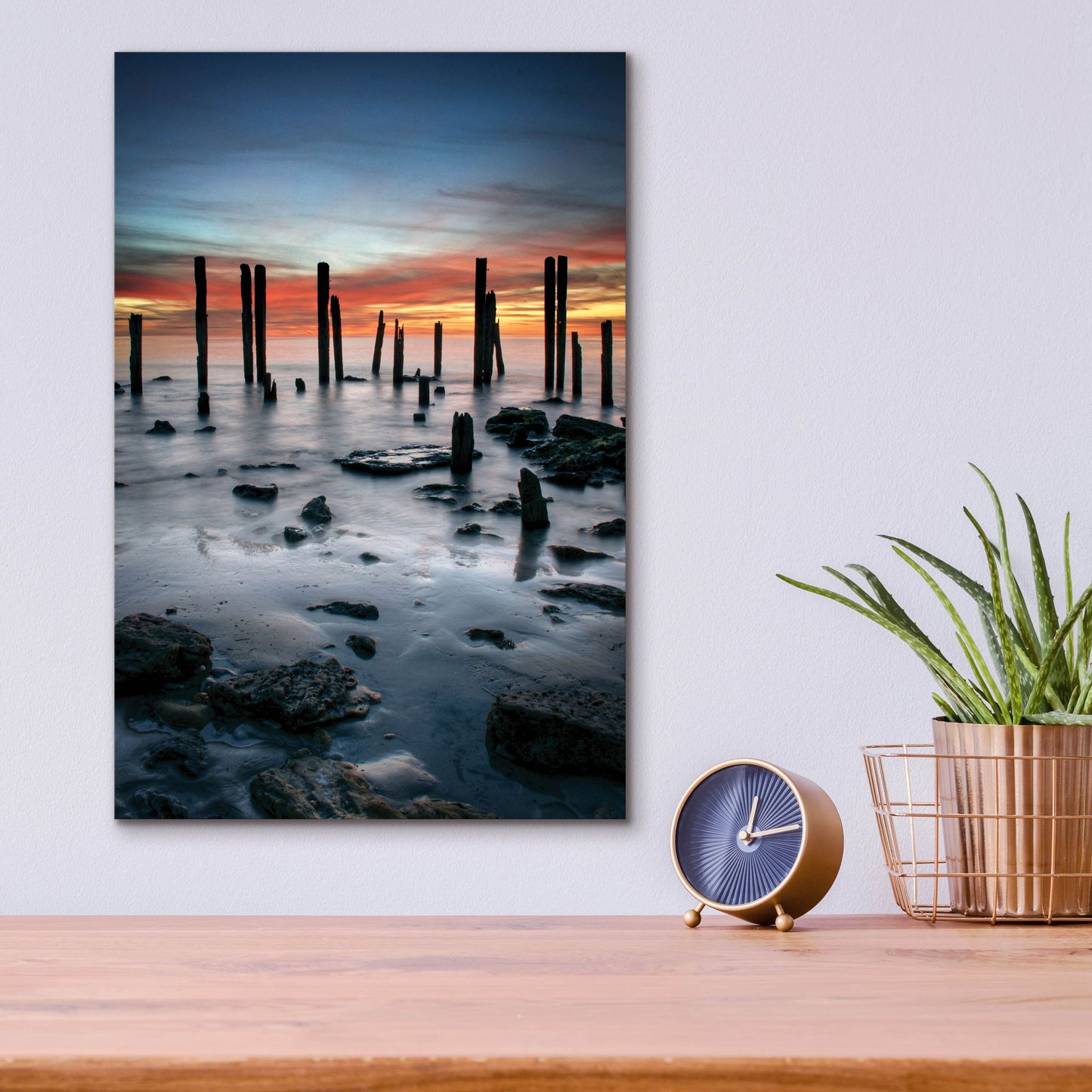 Epic Art 'Port Willunga' by SD Smart, Acrylic Glass Wall Art,12x16