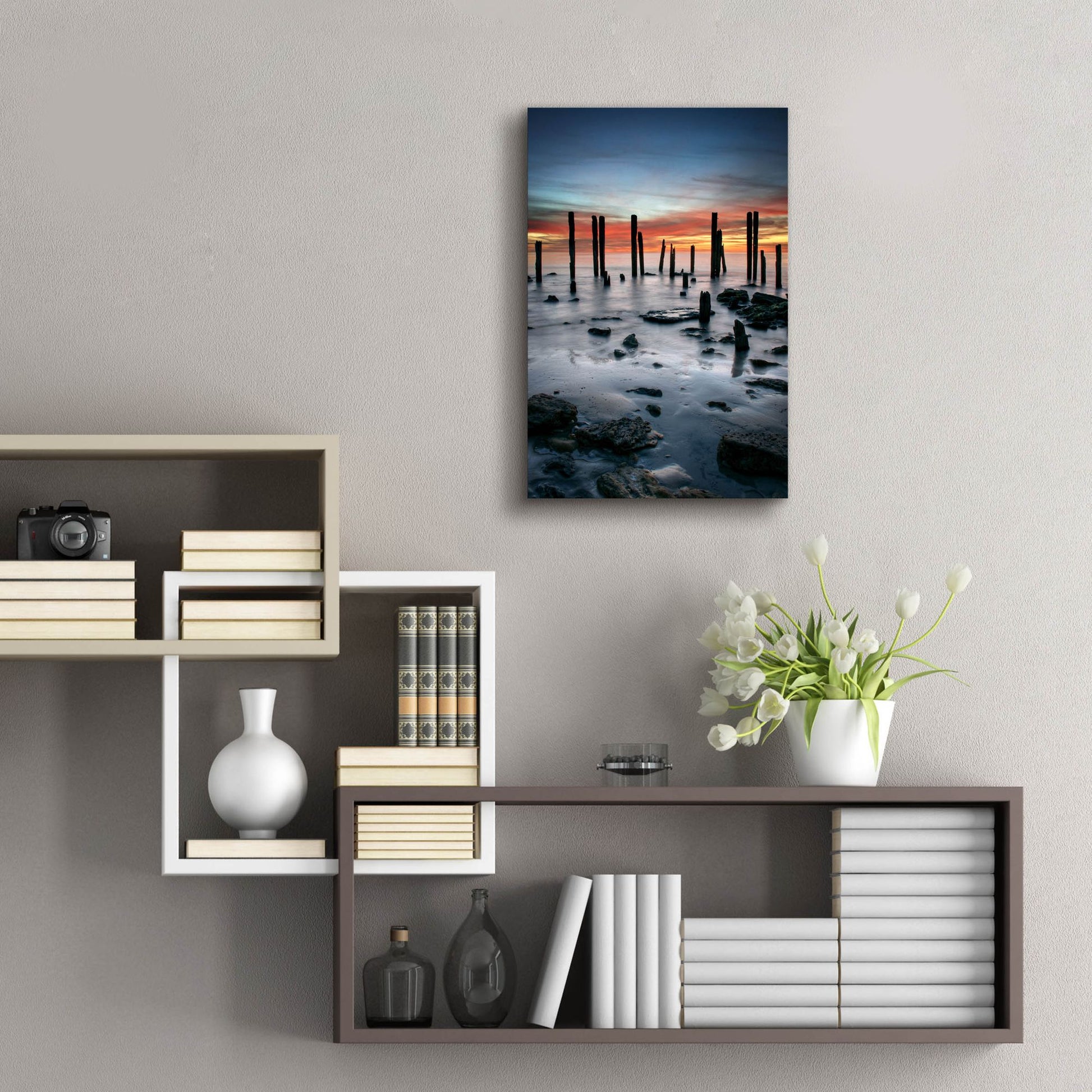 Epic Art 'Port Willunga' by SD Smart, Acrylic Glass Wall Art,16x24