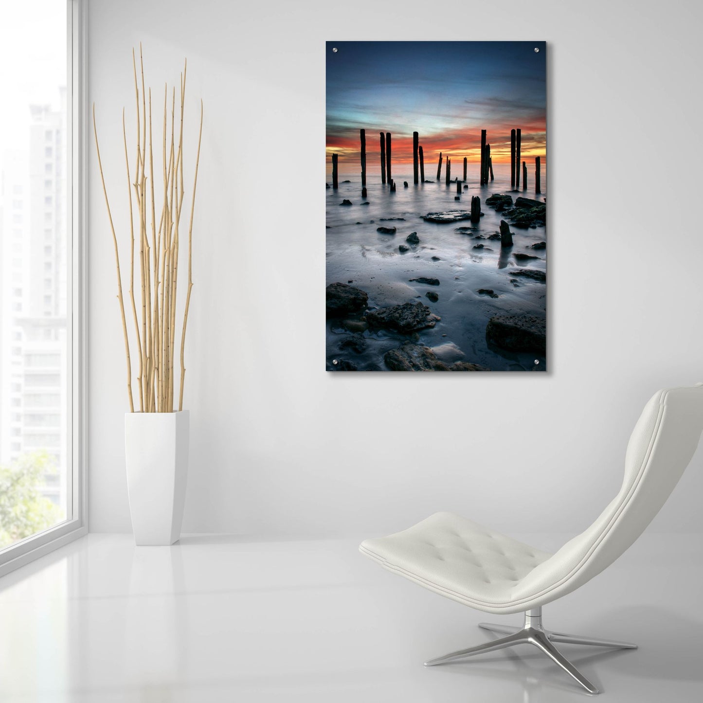 Epic Art 'Port Willunga' by SD Smart, Acrylic Glass Wall Art,24x36