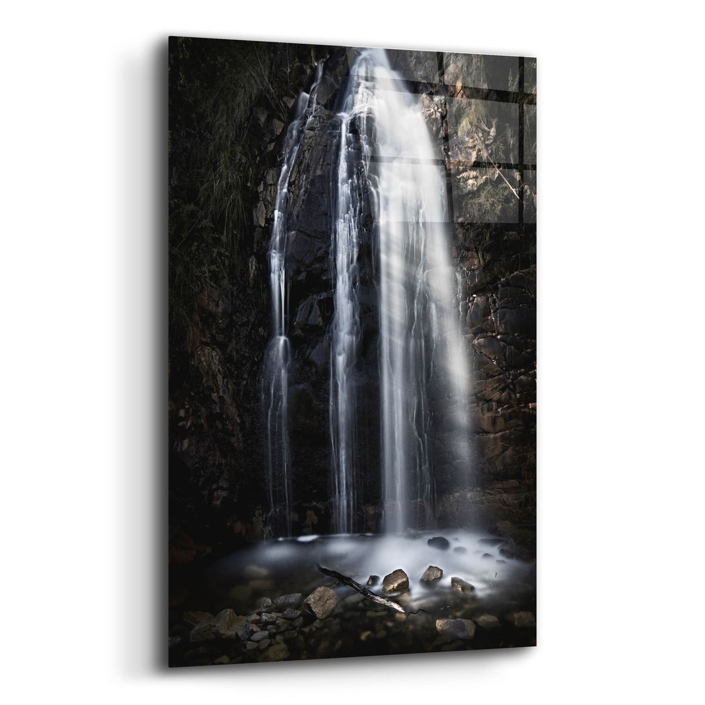 Epic Art 'Waterfall Gully Second Falls' by SD Smart, Acrylic Glass Wall Art,12x16