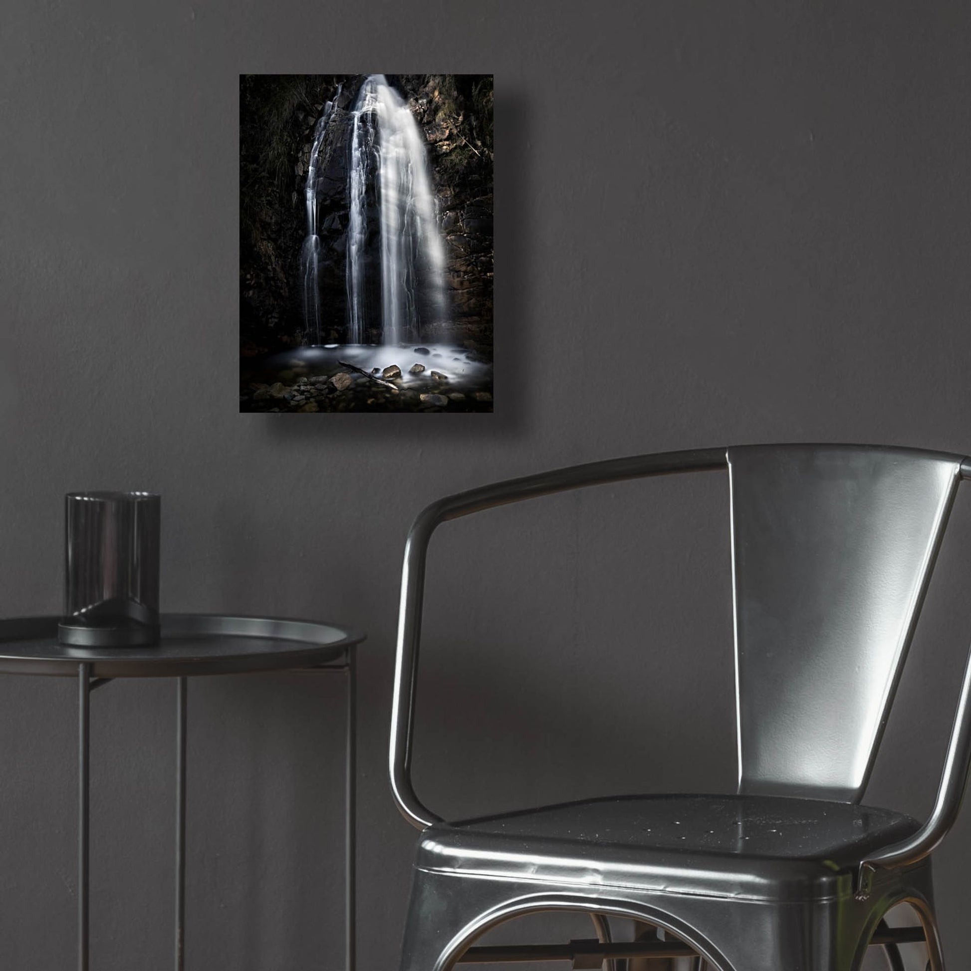 Epic Art 'Waterfall Gully Second Falls' by SD Smart, Acrylic Glass Wall Art,12x16