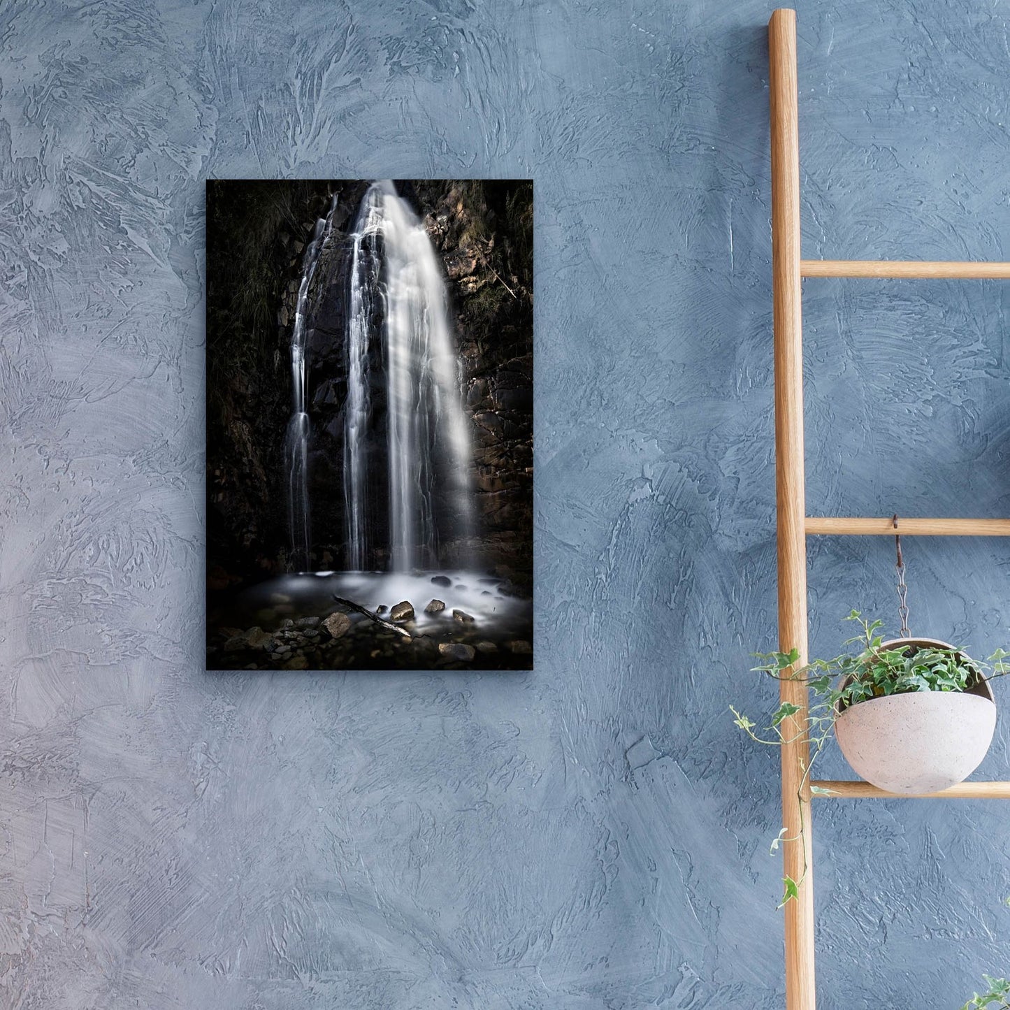 Epic Art 'Waterfall Gully Second Falls' by SD Smart, Acrylic Glass Wall Art,16x24