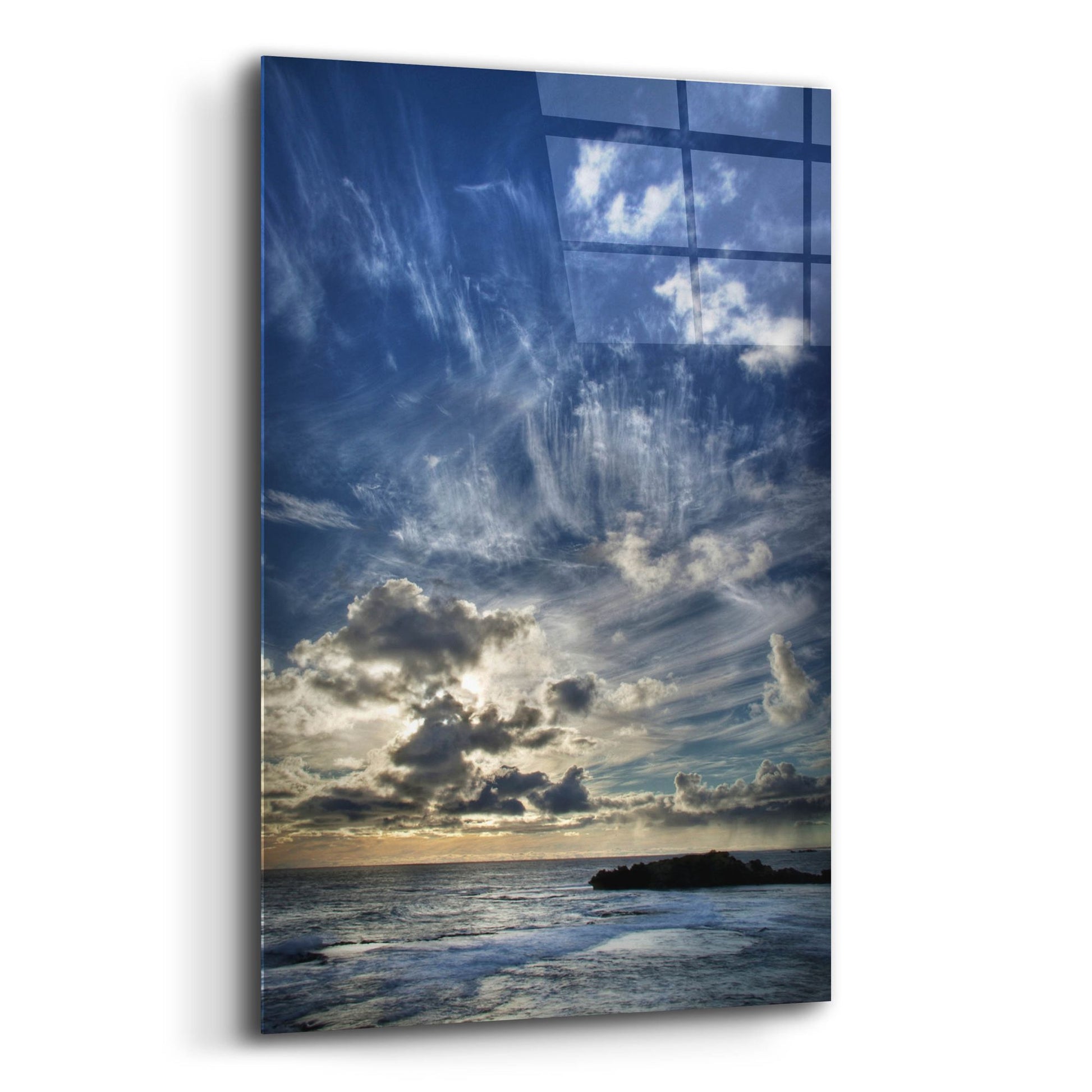 Epic Art 'Cloud Evolution' by SD Smart, Acrylic Glass Wall Art,12x16