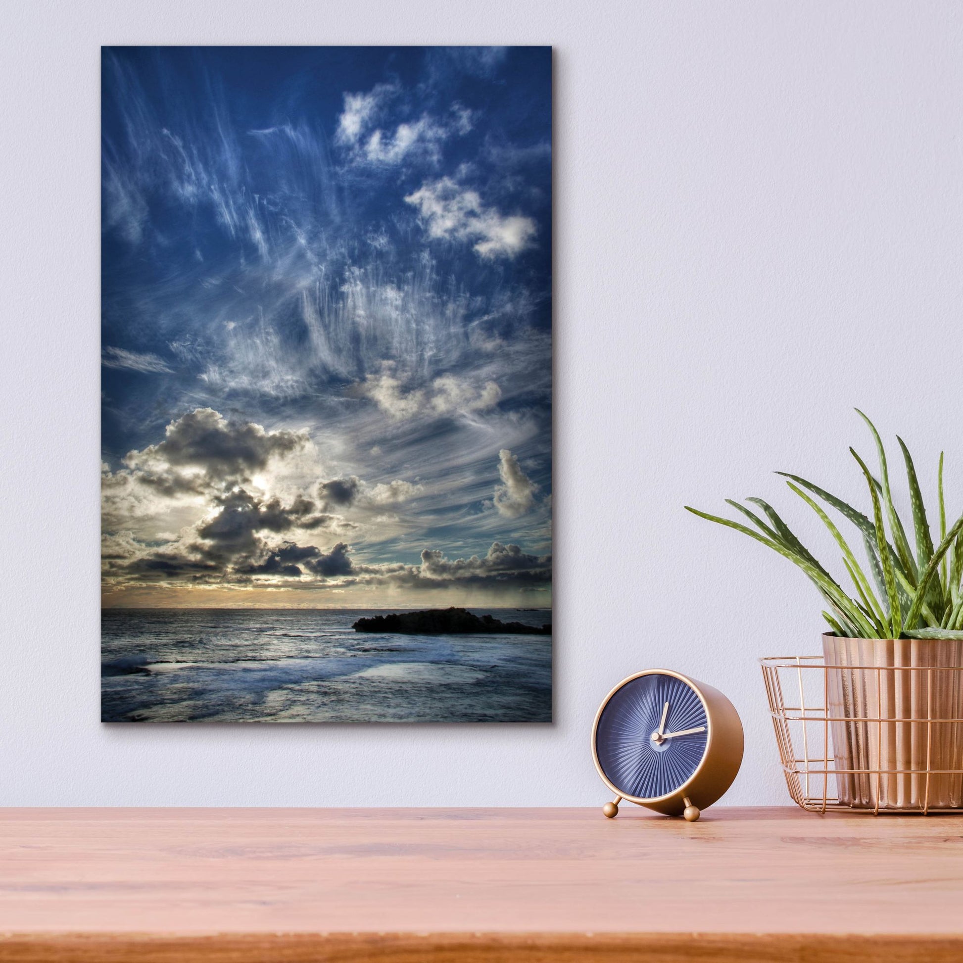 Epic Art 'Cloud Evolution' by SD Smart, Acrylic Glass Wall Art,12x16