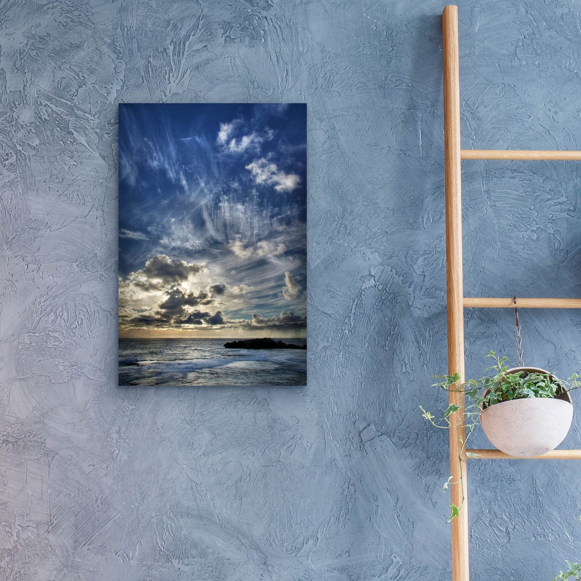 Epic Art 'Cloud Evolution' by SD Smart, Acrylic Glass Wall Art,16x24