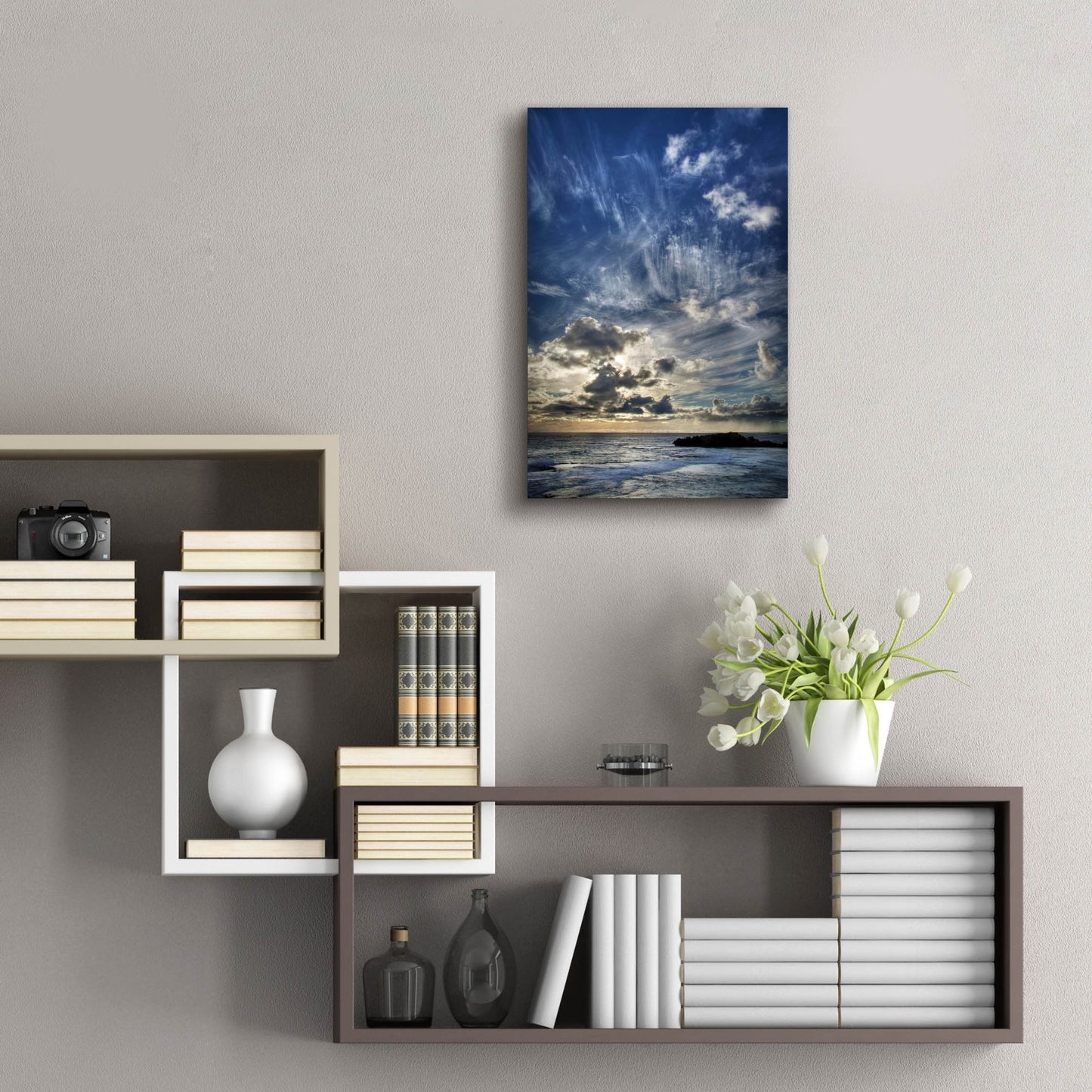 Epic Art 'Cloud Evolution' by SD Smart, Acrylic Glass Wall Art,16x24