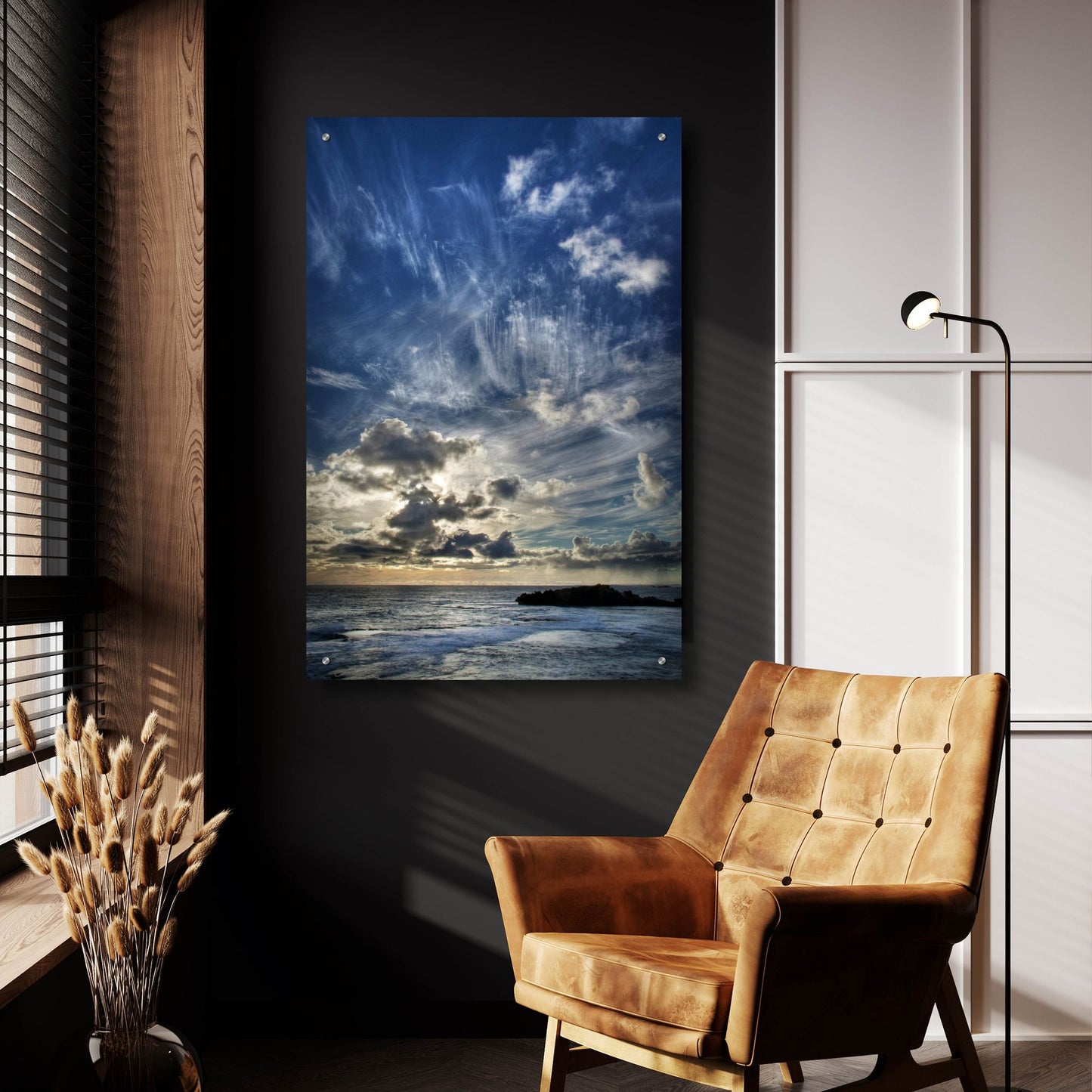 Epic Art 'Cloud Evolution' by SD Smart, Acrylic Glass Wall Art,24x36