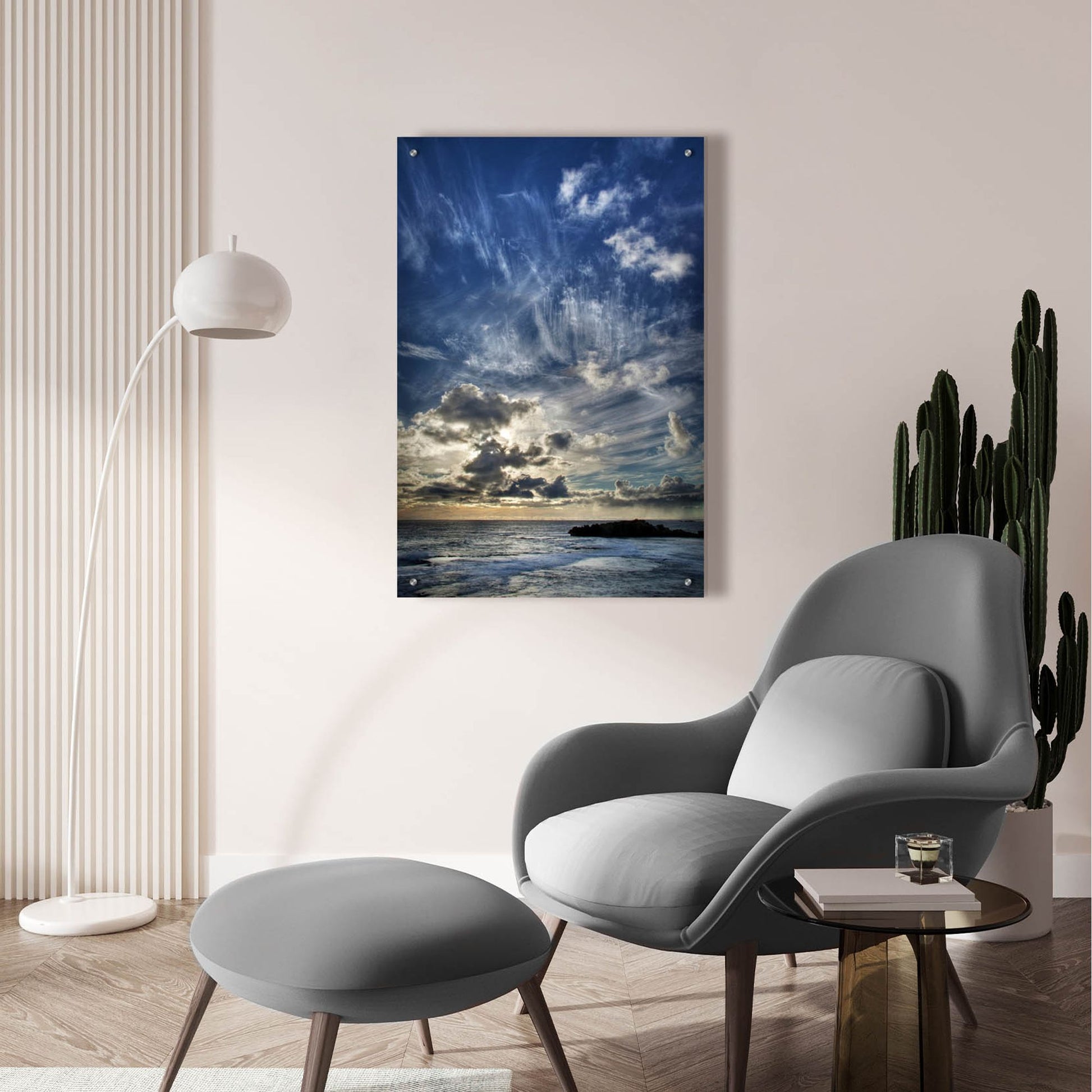 Epic Art 'Cloud Evolution' by SD Smart, Acrylic Glass Wall Art,24x36