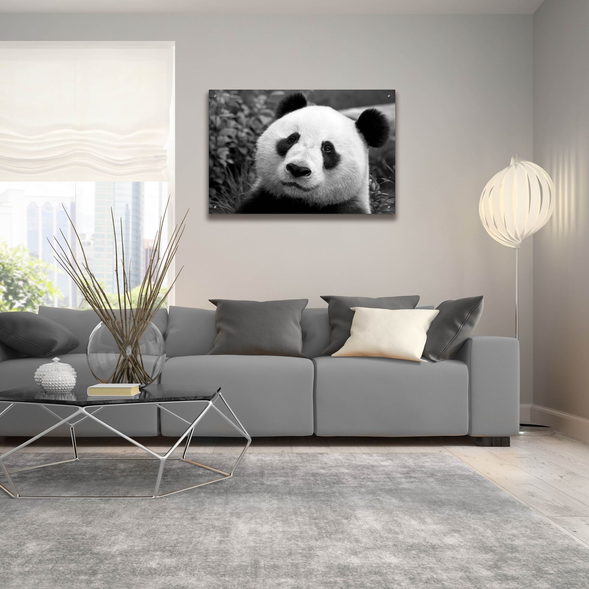 Epic Art 'Giant Panda' by SD Smart, Acrylic Glass Wall Art,36x24